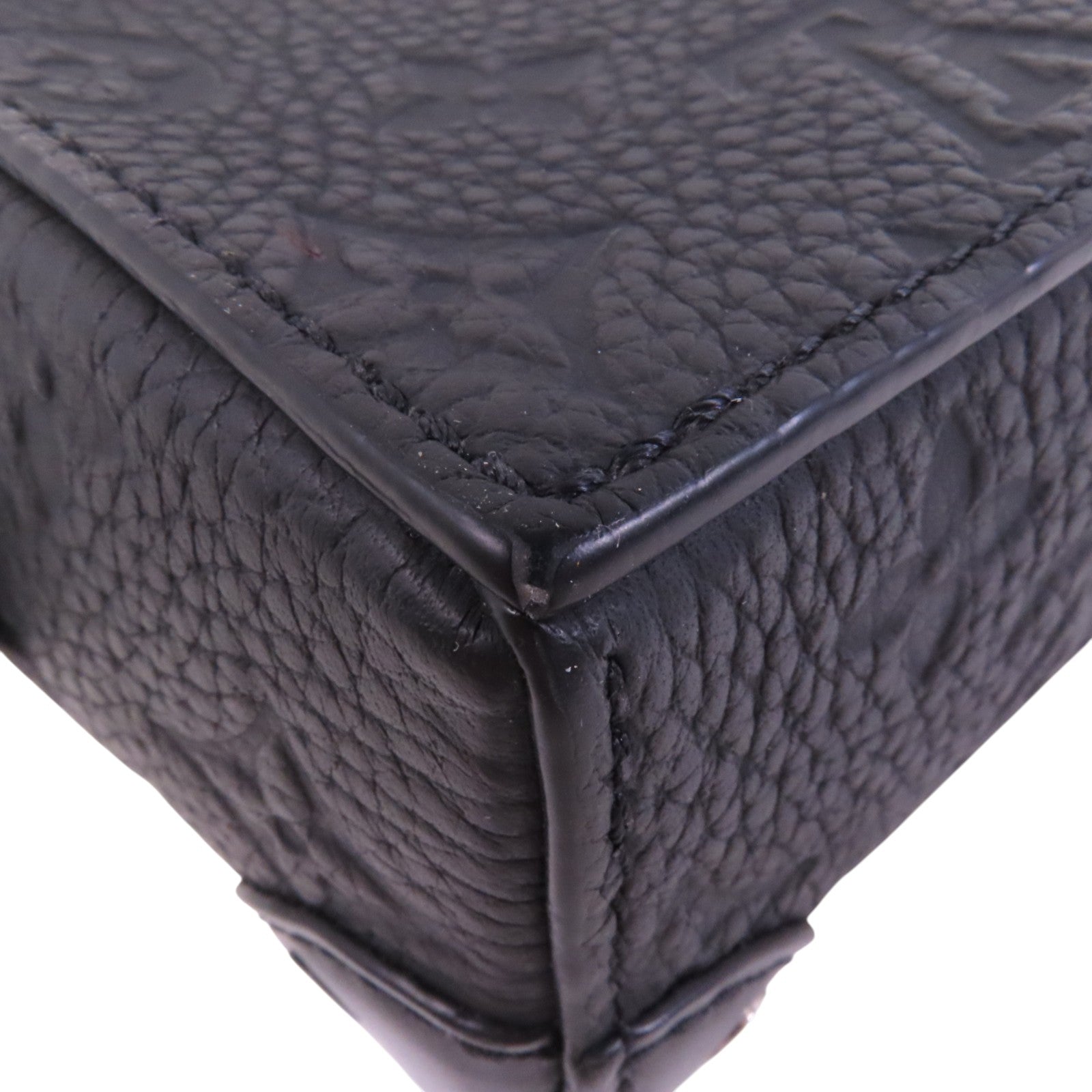 LOUIS VUITTON Monogram Taurillon Steamer Bag肩背袋