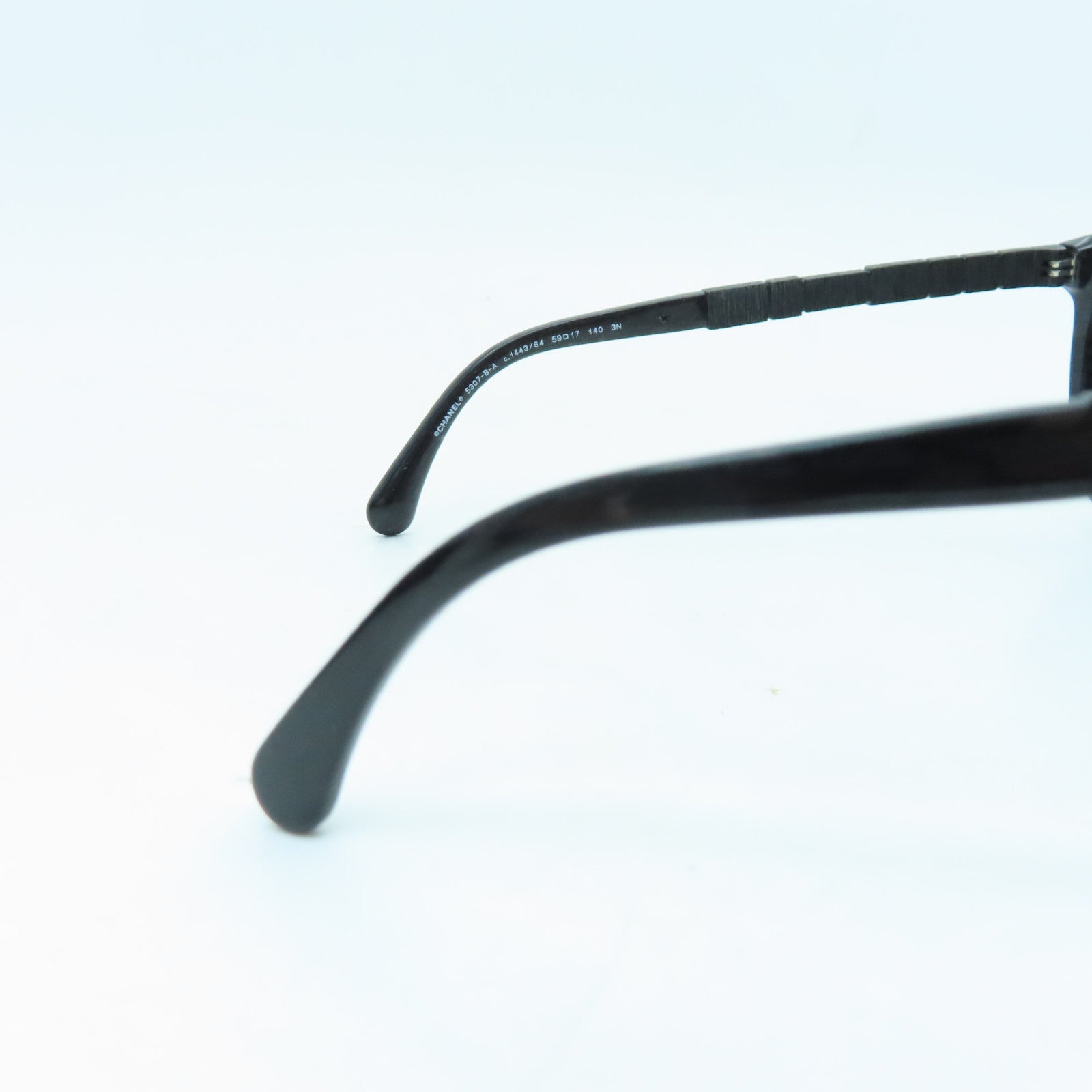 CHANEL 【激減優惠】PVC Sunglasses銀扣太陽眼鏡黑色