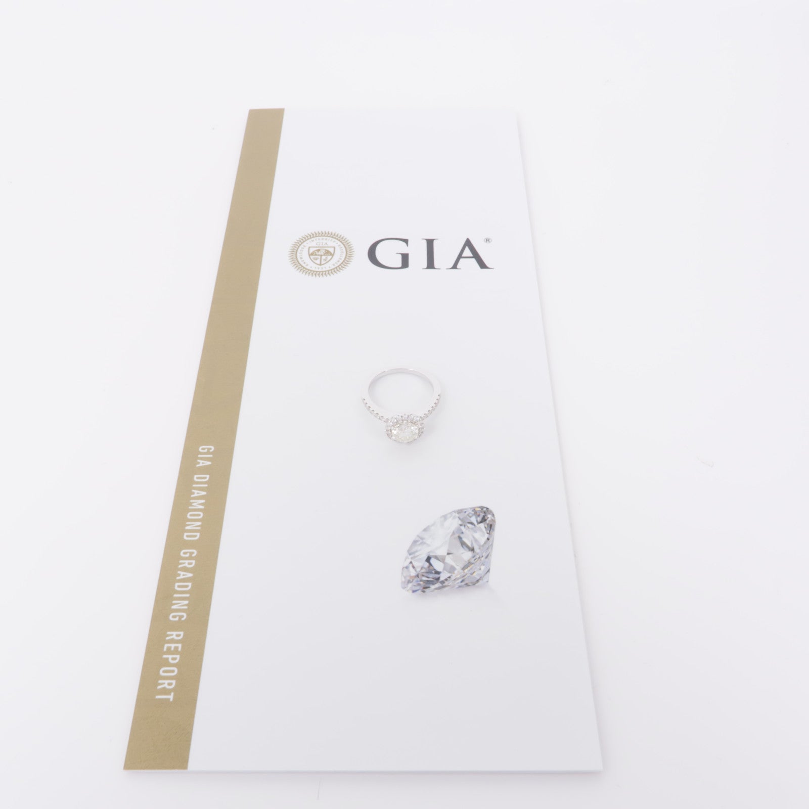 JEWELRY 【激減優惠】18K白金Diamond Ring鑽石戒指US#6