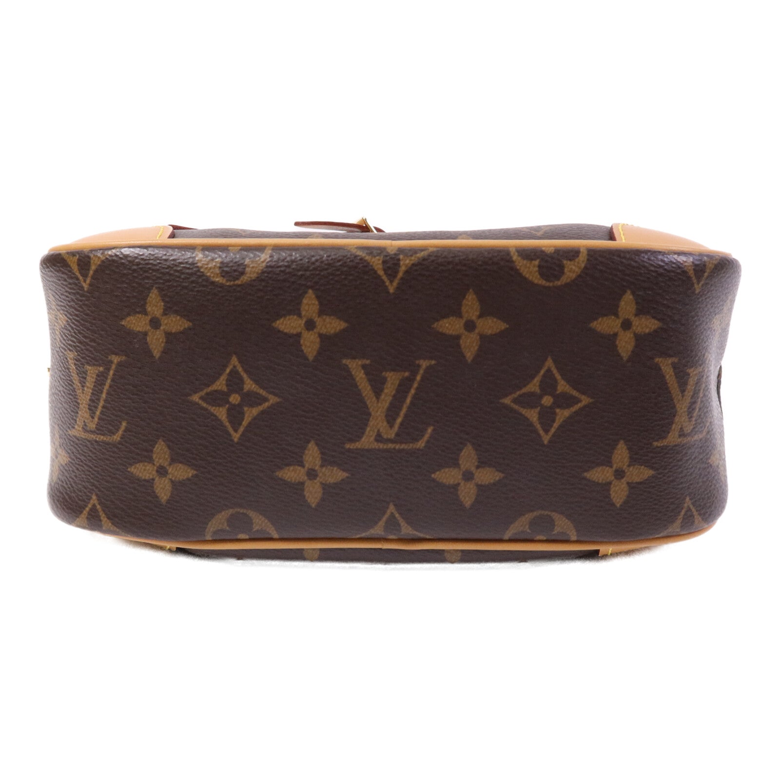 LOUIS VUITTON Monogram Deauville Mini金扣肩背袋