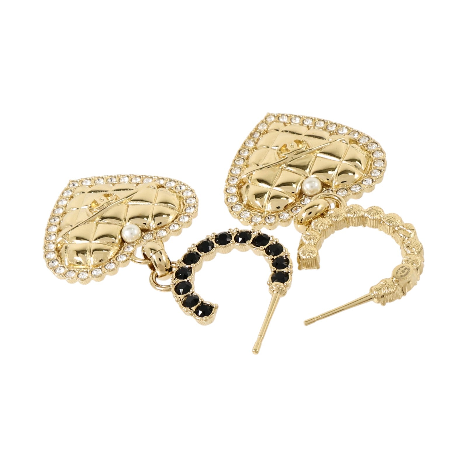 CHANEL 金屬/PVC Earrings耳環