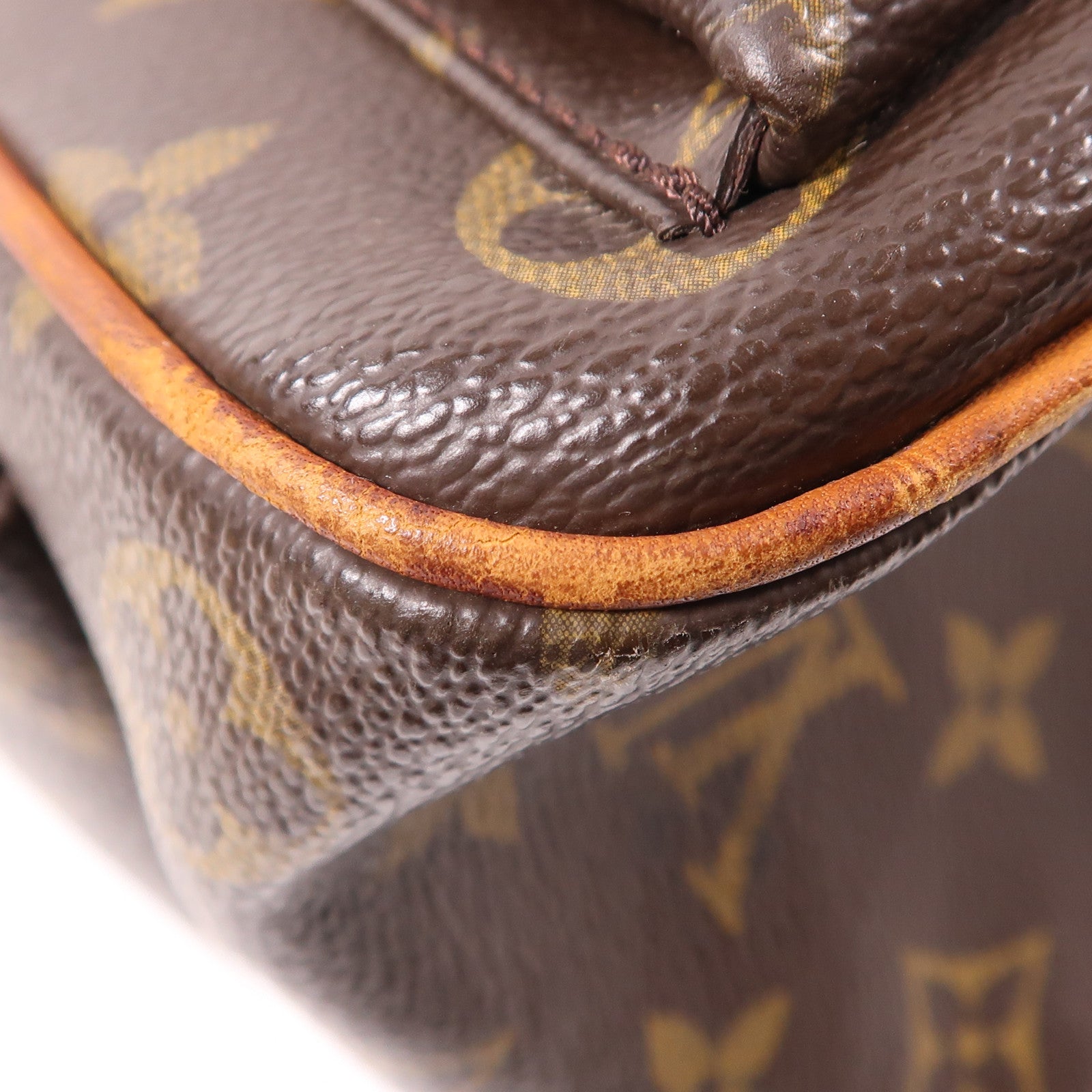 LOUIS VUITTON LV GHW Multipli Cite Shoulder Bag M51162 Monogram Brown