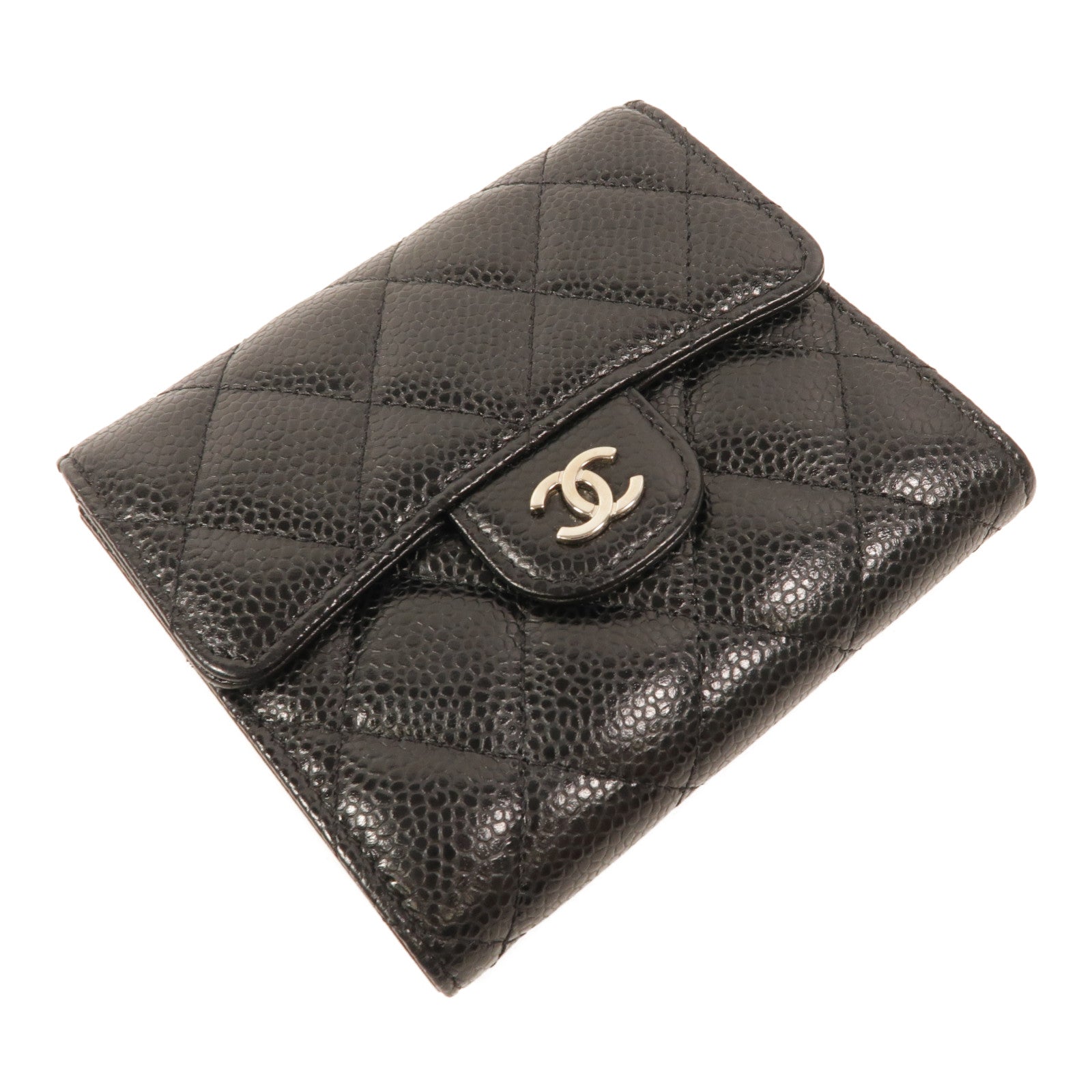 CHANEL 牛皮皮革Classic Small Flap Wallet錢包