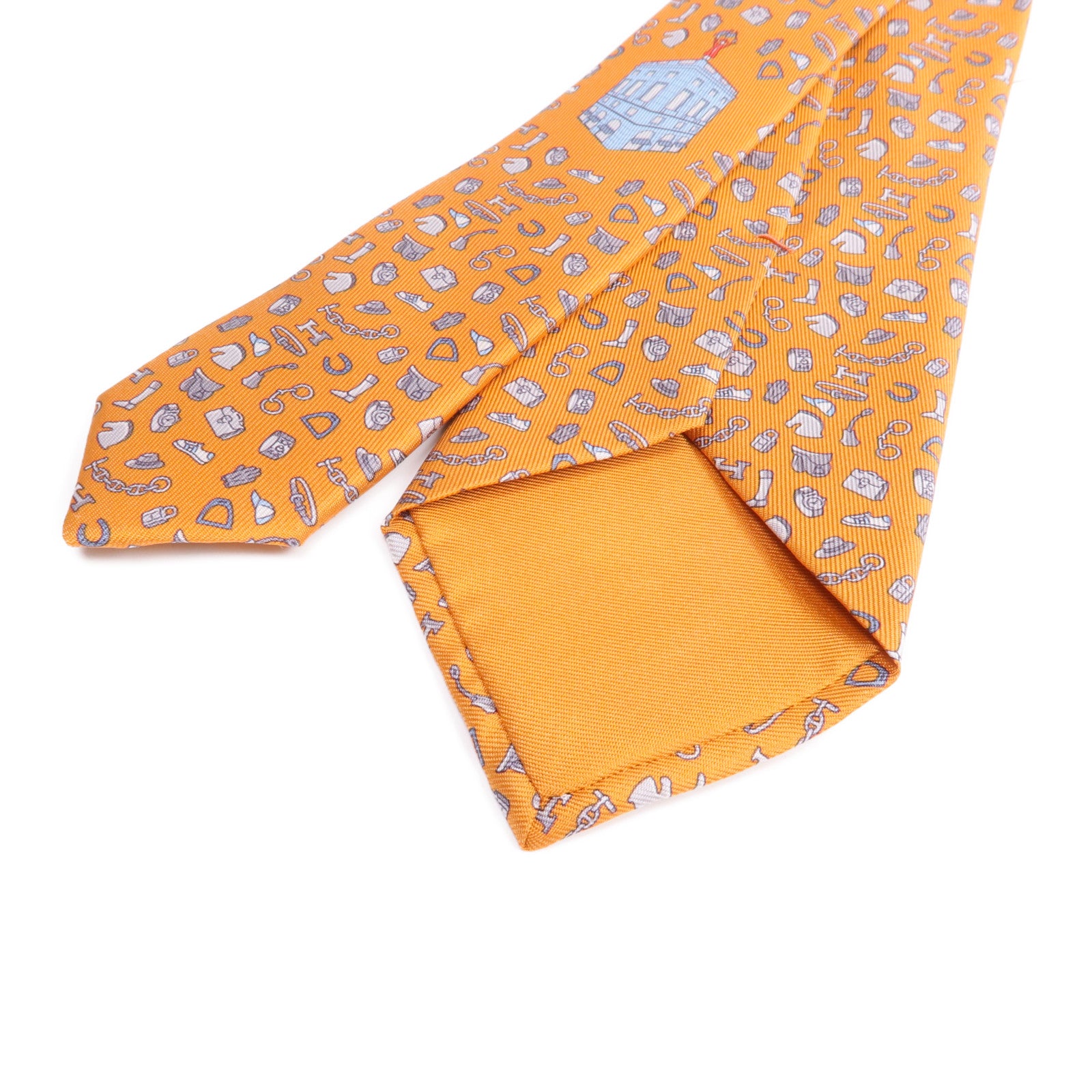 HERMES 絲質Tie領帶