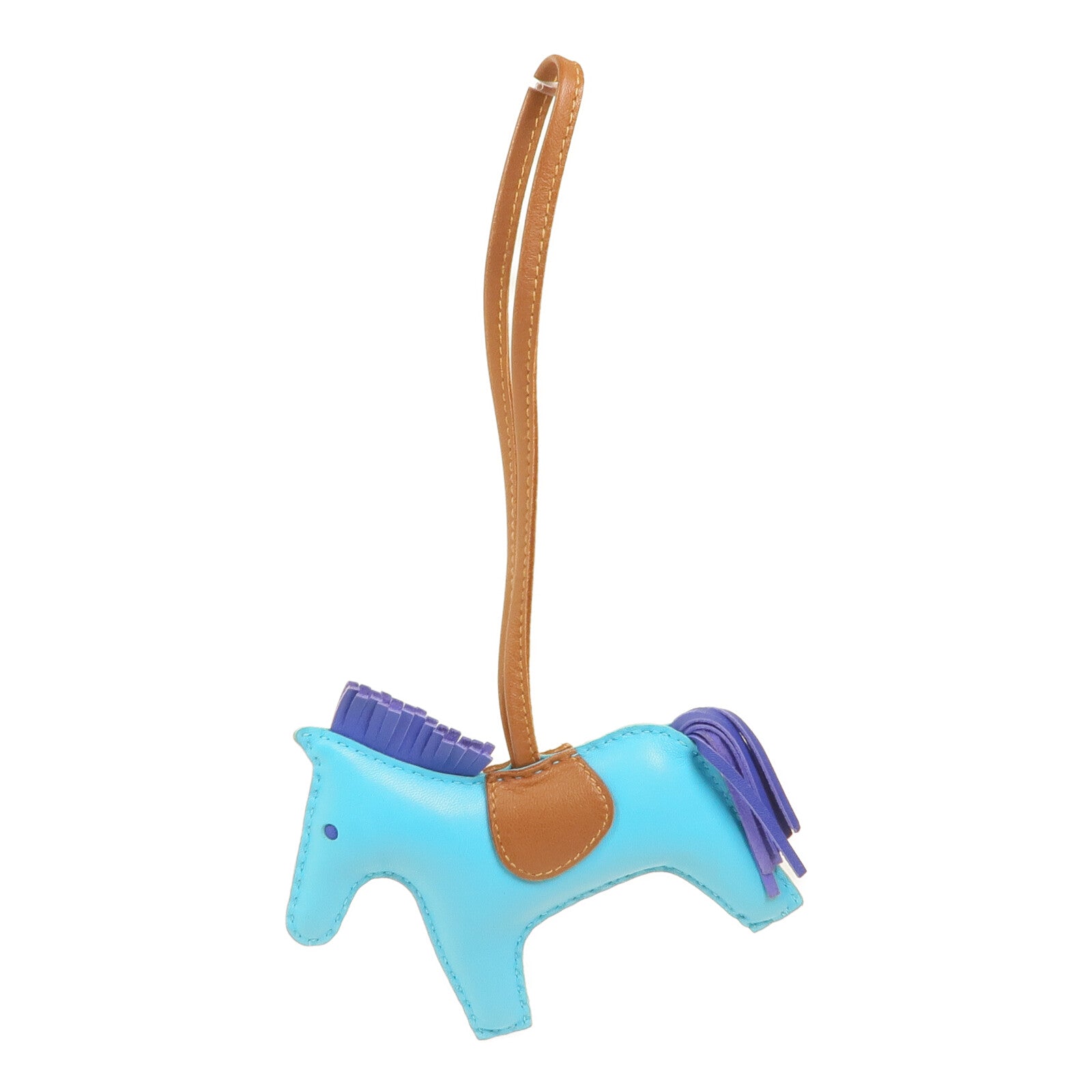 HERMES Milo皮革Rodeo MM Charm掛飾