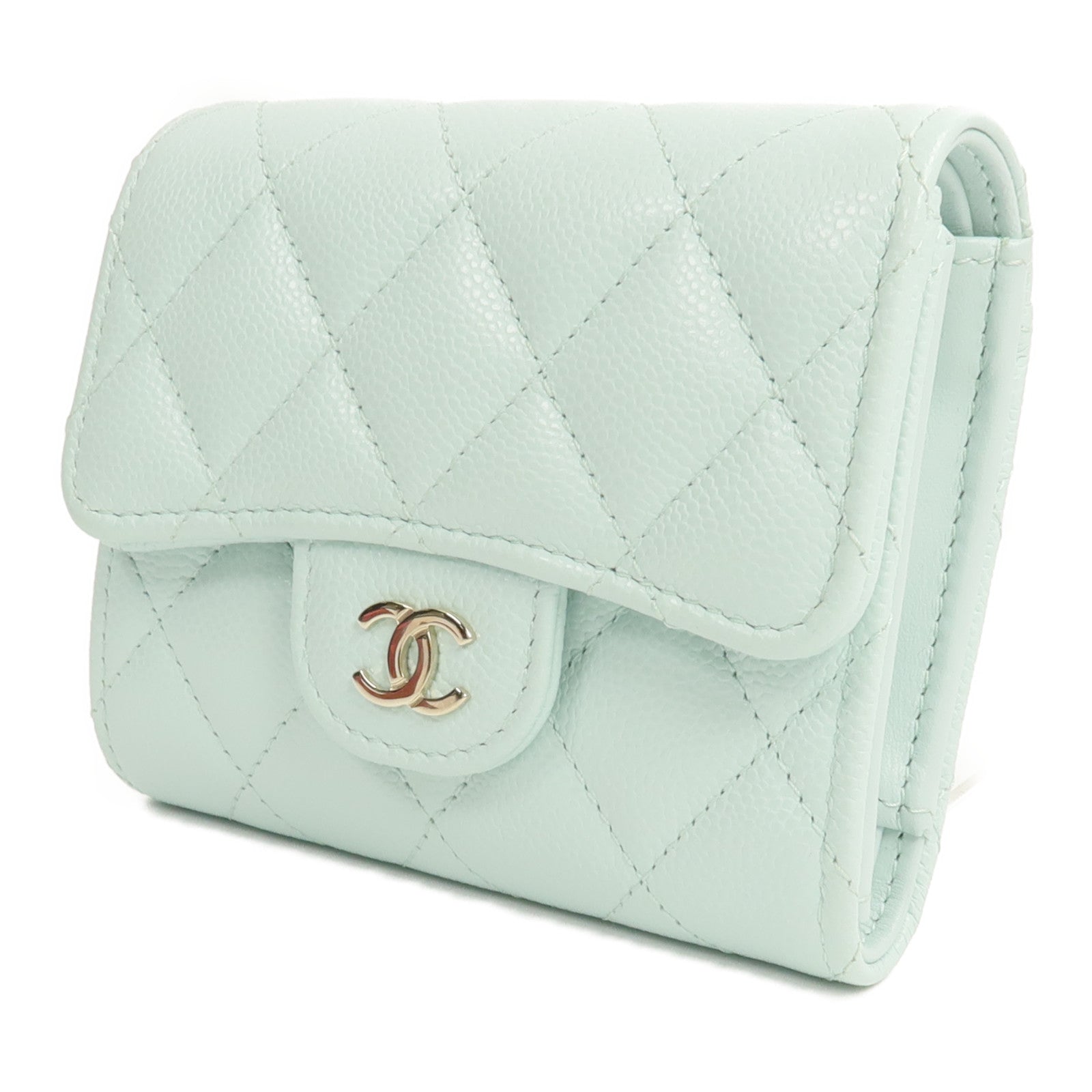 CHANEL 【激減優惠】牛皮皮革Classic Small Flap Wallet錢包