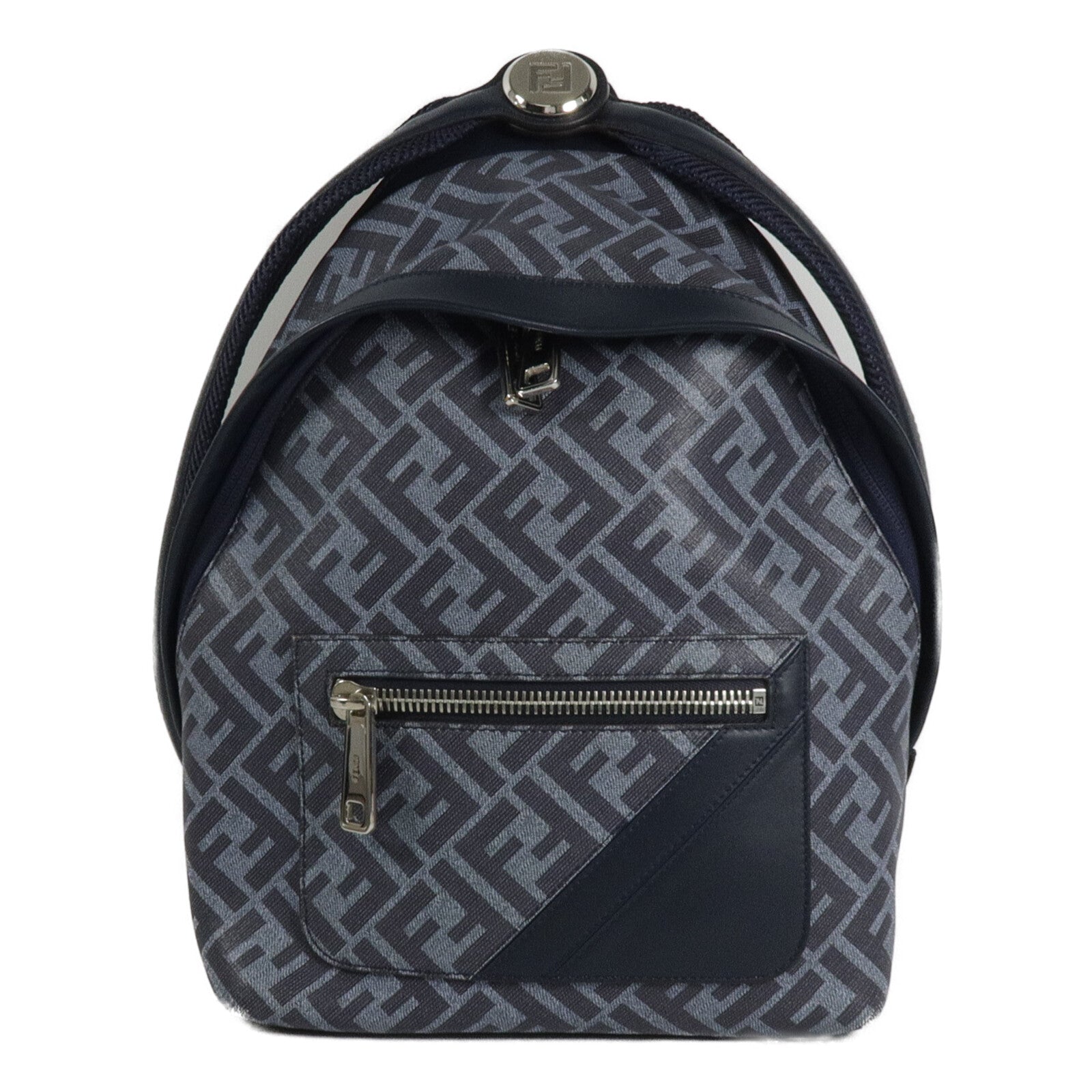 FENDI 塗層帆布Chiodo Backpack背包