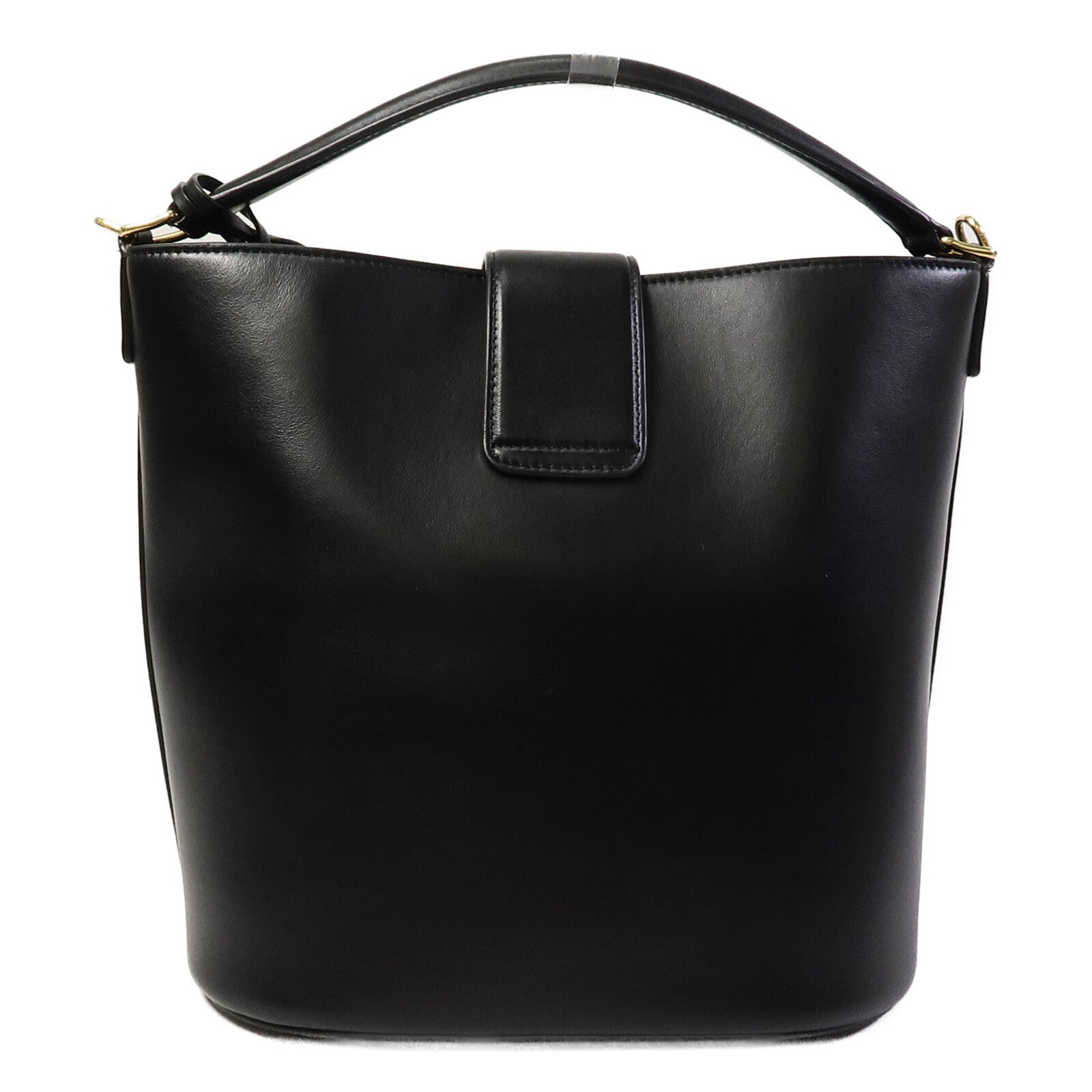 CELINE 牛皮皮革Louise Bucket Medium手挽肩背兩用袋