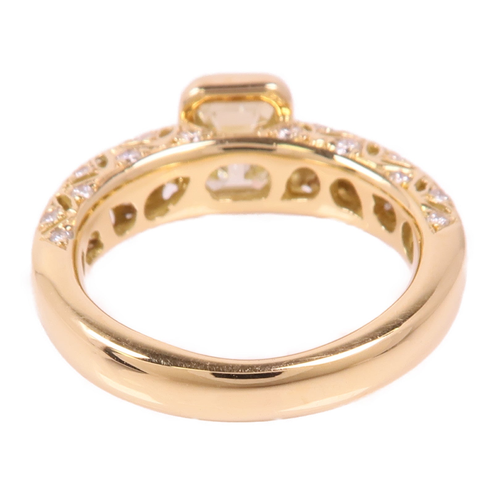 JEWELRY 【激減優惠】18K黃金Diamond Ring鑽石戒指US#4.25