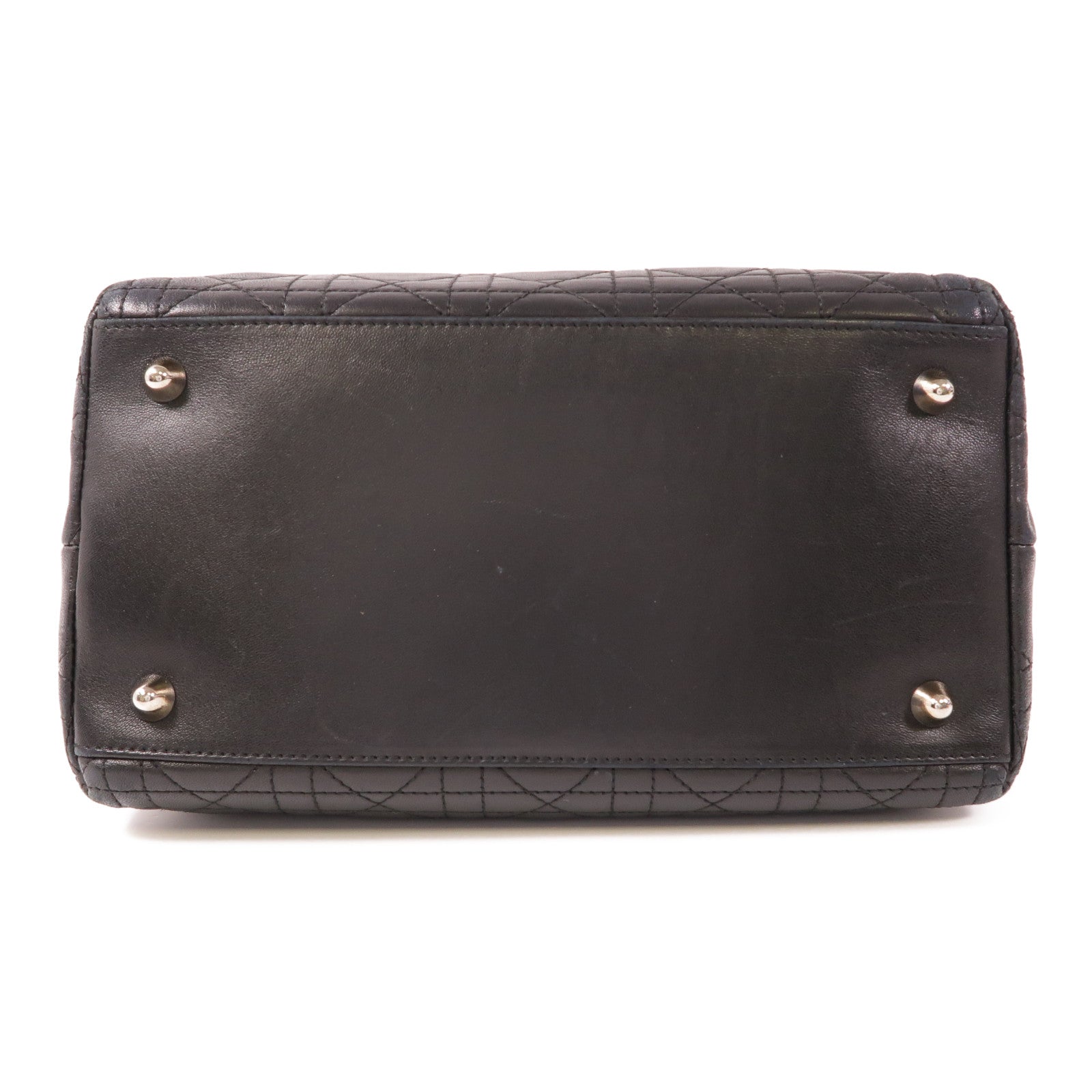 Dior 【激減優惠】皮革Hand Bag銀扣手挽袋