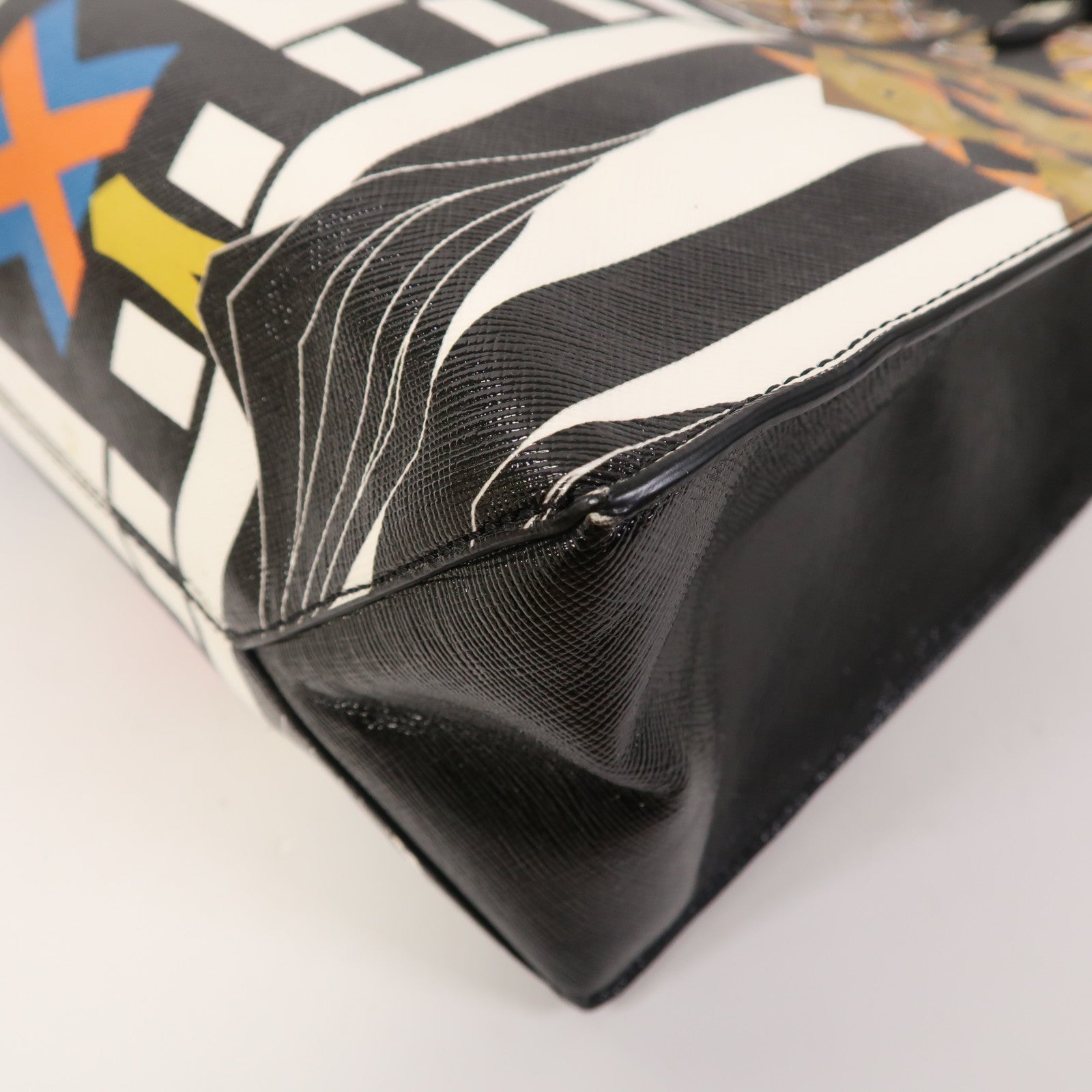 GIVENCHY 【激減優惠】塗層帆布Stargate Egyptian Tote Bag金扣手挽肩背兩用袋黑色/啡色