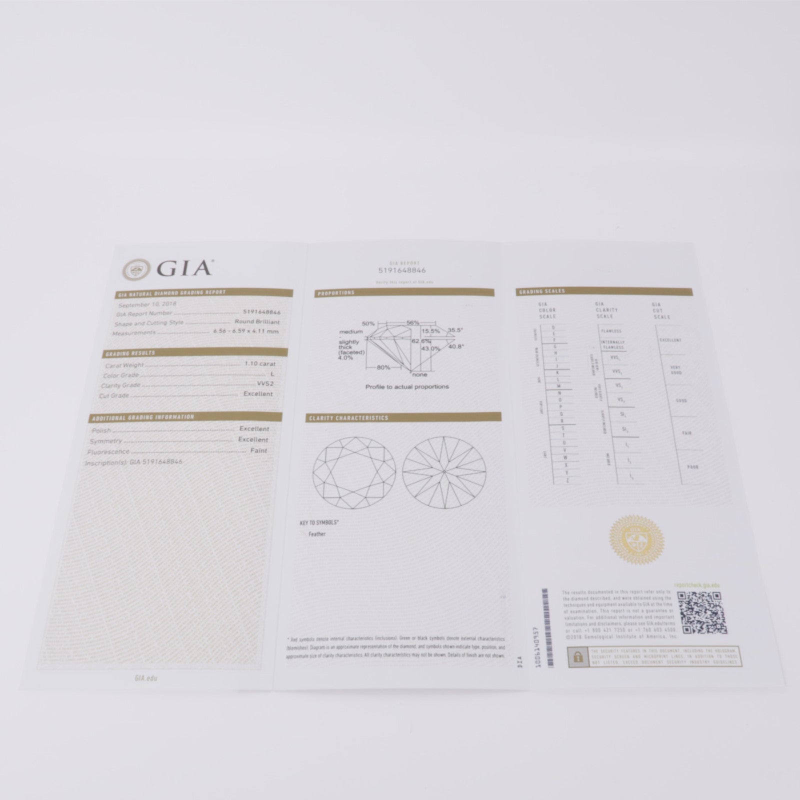 JEWELRY 18K白金Diamond Ring鑽石戒指US#6