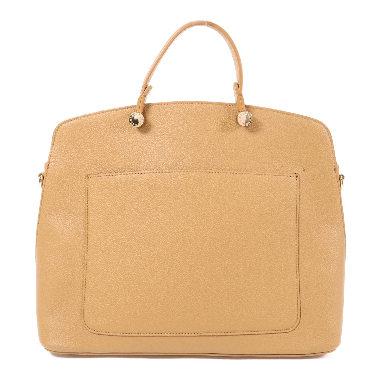 Furla 牛皮皮革2 Way Shoulder金扣手挽肩背兩用袋