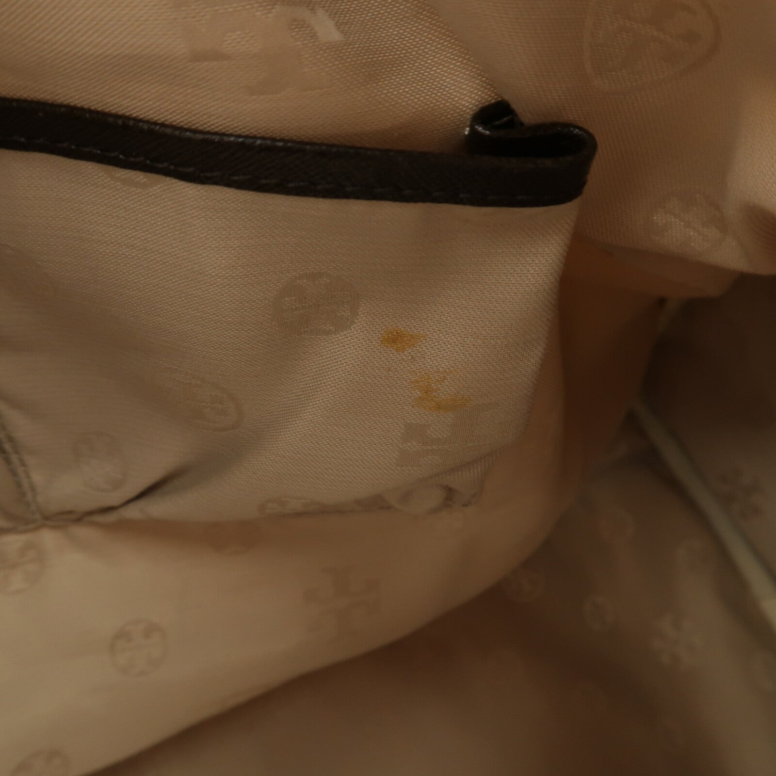 Tory Burch 塗層帆布Boston Bag手挽肩背兩用袋
