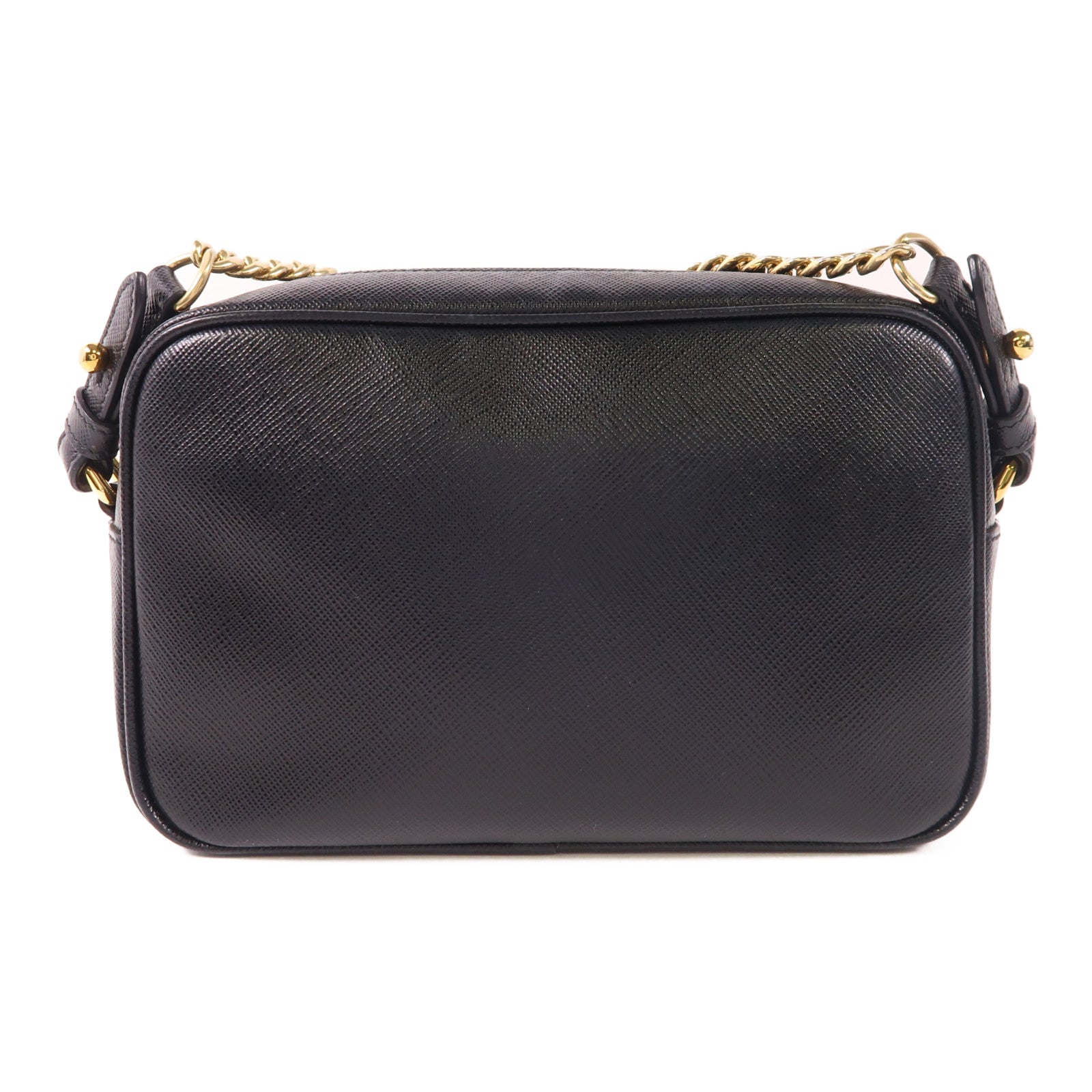 PRADA Saffiano皮革Shoulder Bag金扣肩背袋
