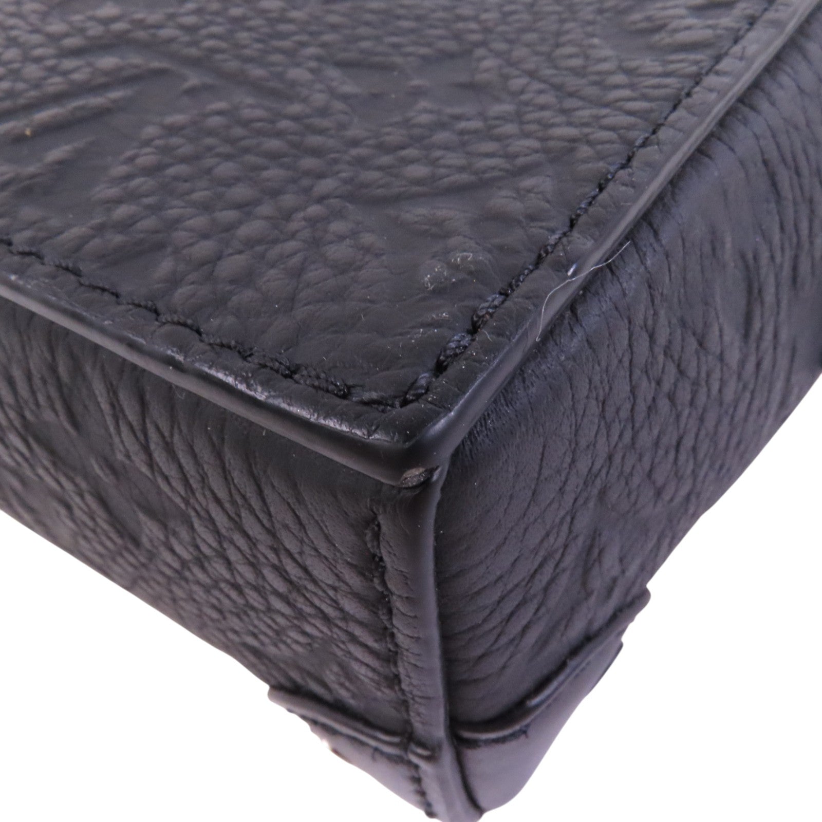 LOUIS VUITTON Monogram Taurillon Steamer Bag肩背袋