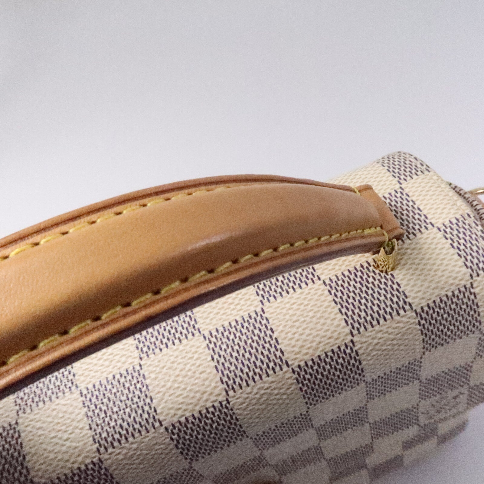 LOUIS VUITTON Damier Azur Croisette手挽肩背兩用袋