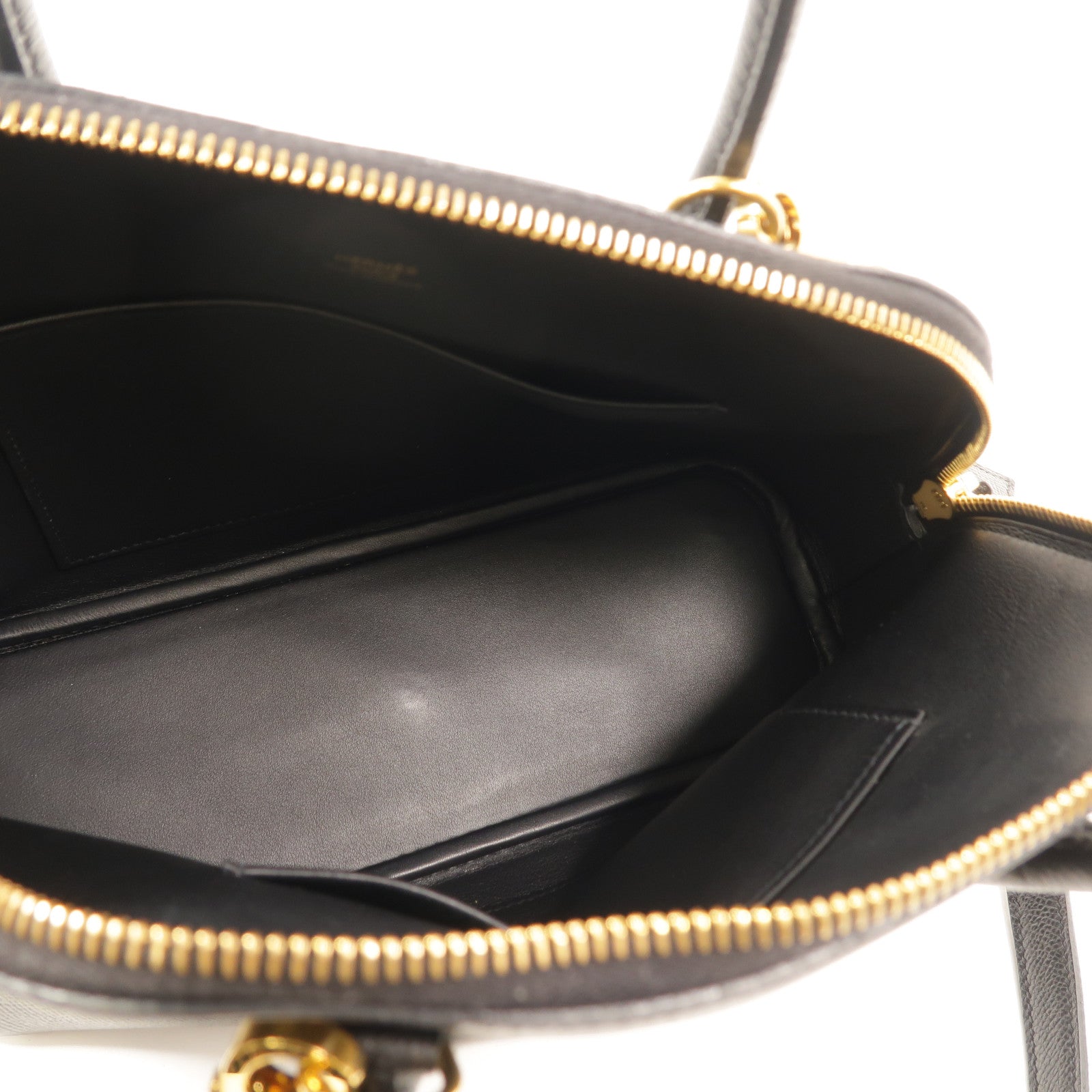 HERMES Epsom皮革Bolide 1923 25㎝手挽肩背兩用袋Noir