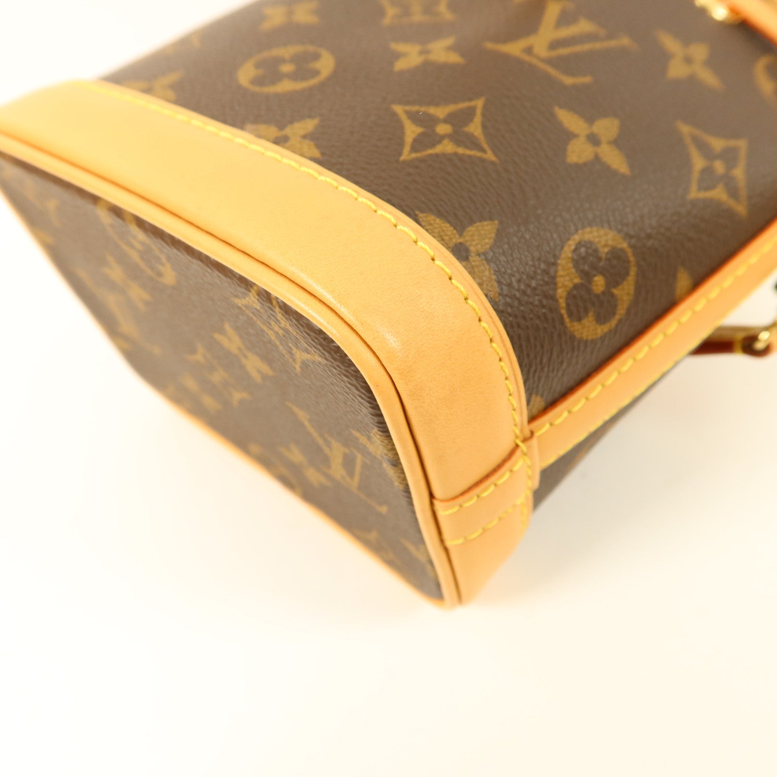 LOUIS VUITTON Monogram Nano Noe金扣手挽肩背兩用袋