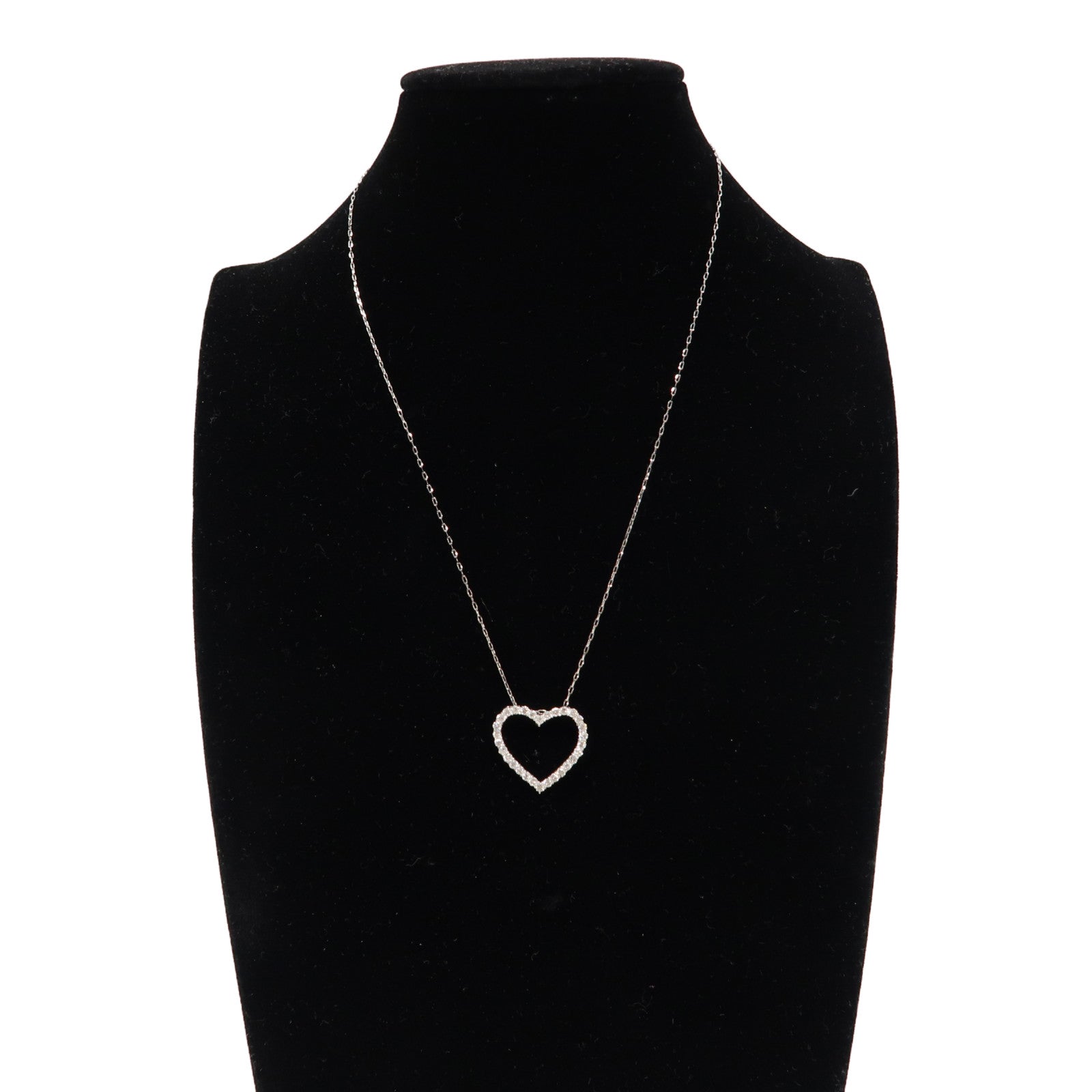 JEWELRY 【激減優惠】18K白金Diamond Necklace0.70ct鑽石項鍊
