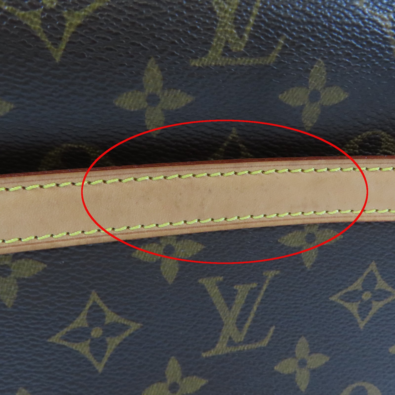 LOUIS VUITTON Monogram Reporter PM金扣肩背袋啡色