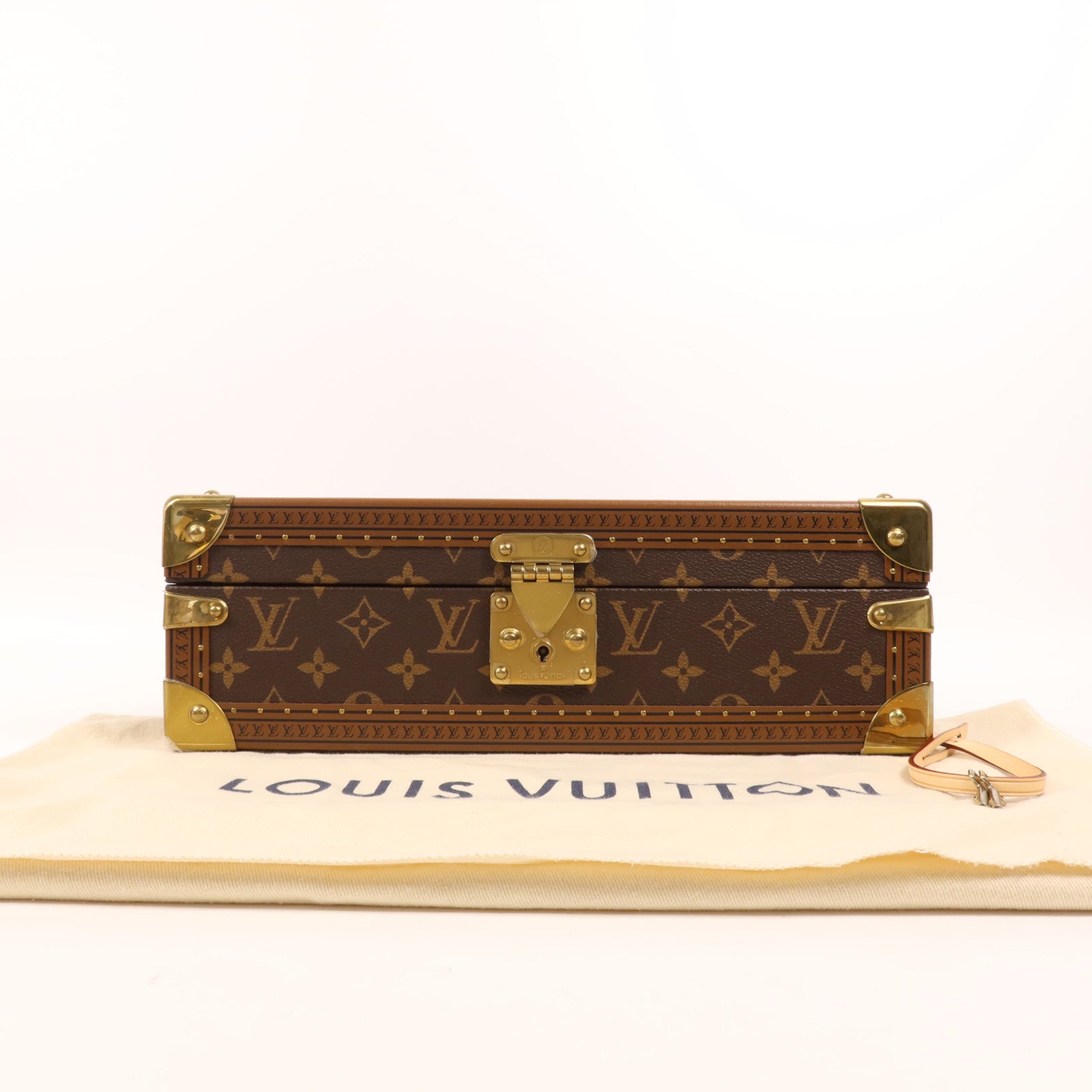 LOUIS VUITTON Monogram Coffret 8 Montres金扣箱子