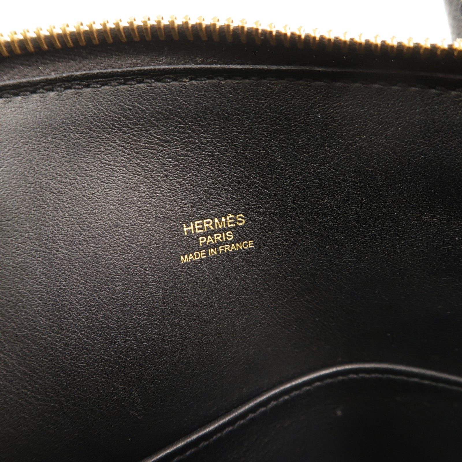 HERMES Epsom皮革Bolide 1923 25㎝手挽肩背兩用袋Noir
