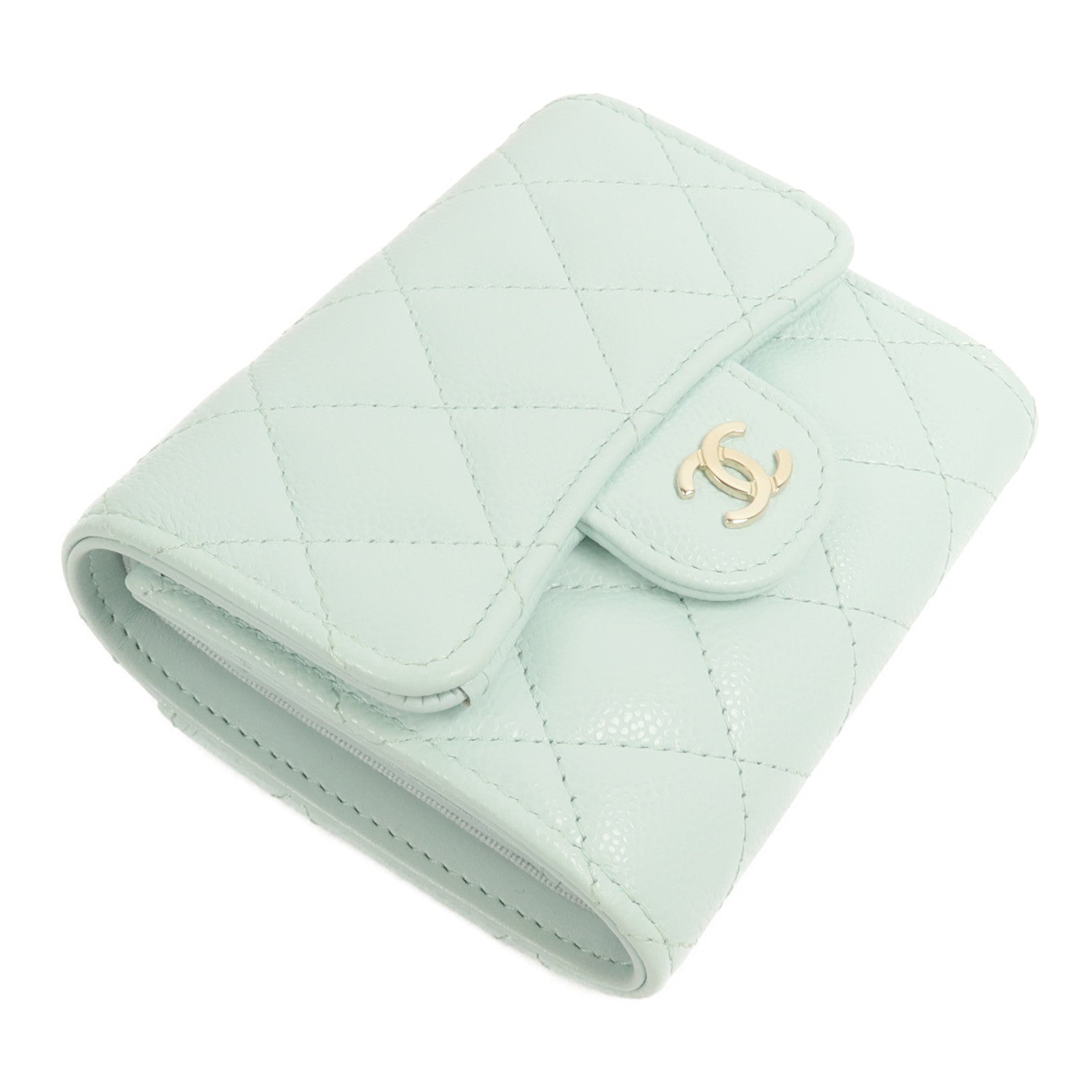 CHANEL 【激減優惠】牛皮皮革Classic Small Flap Wallet錢包