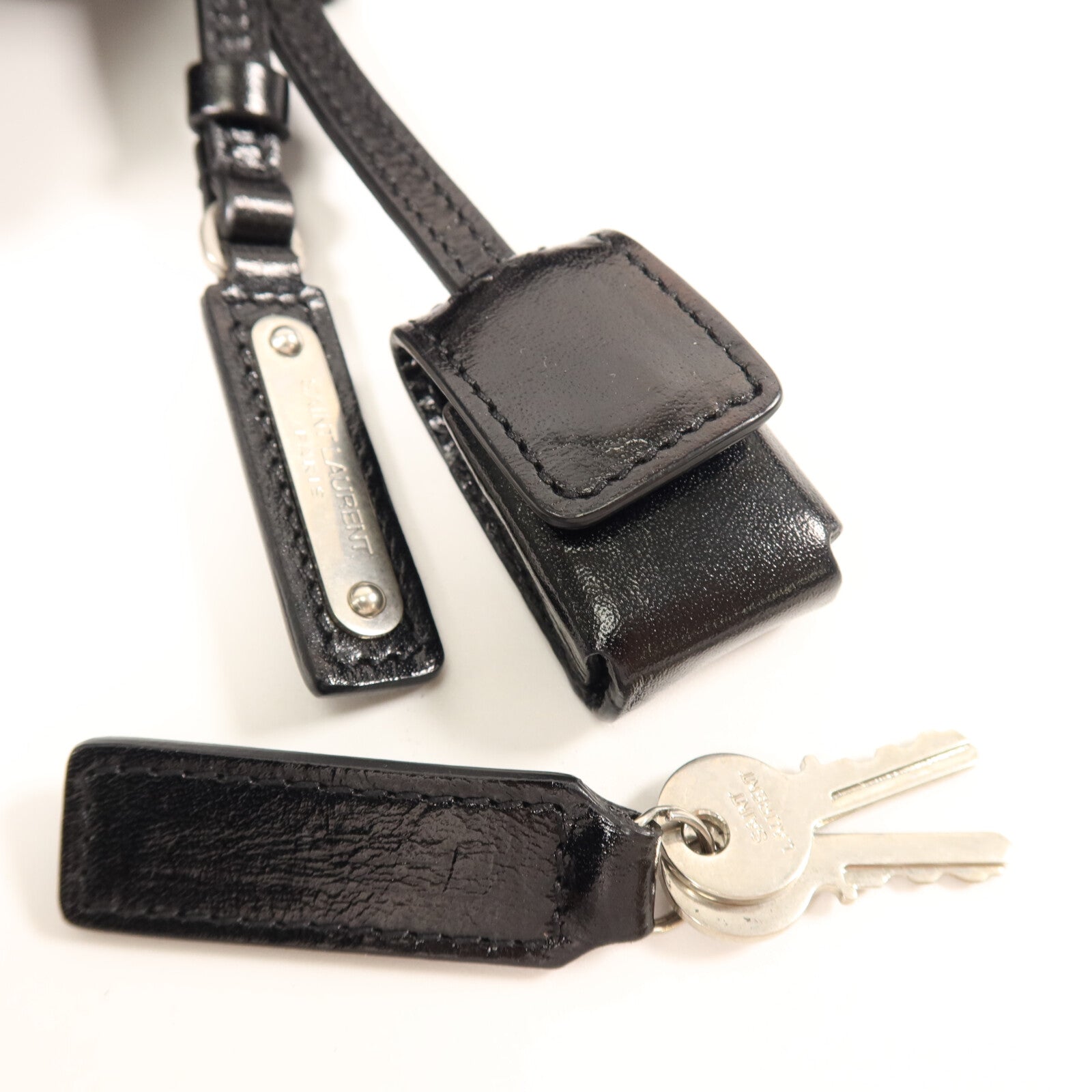 YVES SAINT LAURENT 牛皮皮革Sac De Jour Souple手挽袋