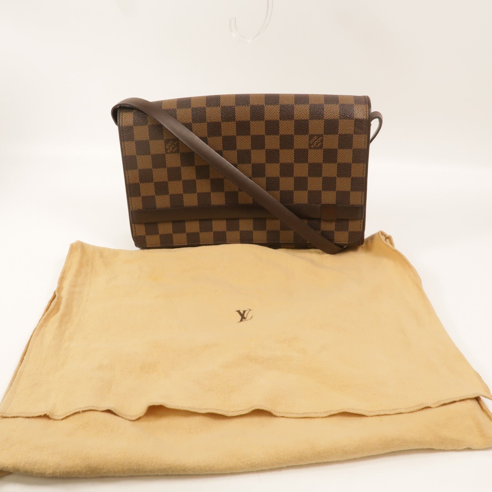 LOUIS VUITTON Damier Tribeca Long肩背袋