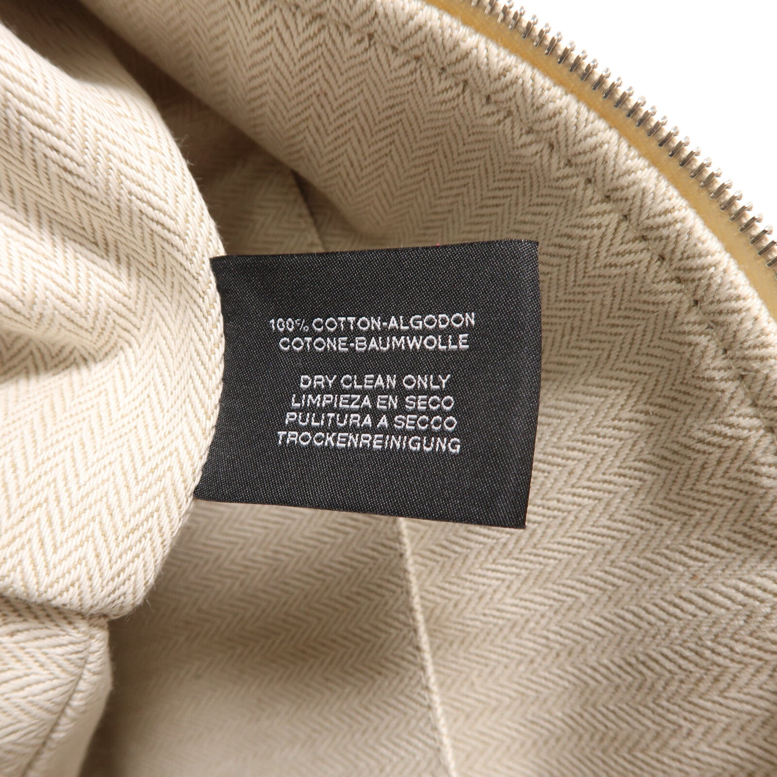 HERMES 帆布Bride A Brac GM手挽袋Beige