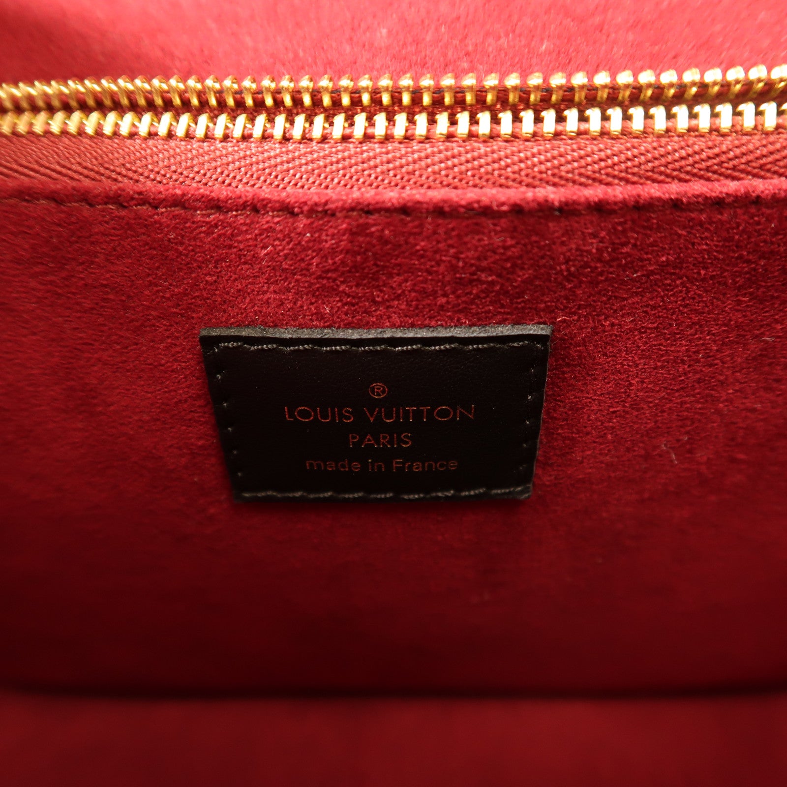 LOUIS VUITTON Monogram Passy金扣鏈帶肩背袋啡色