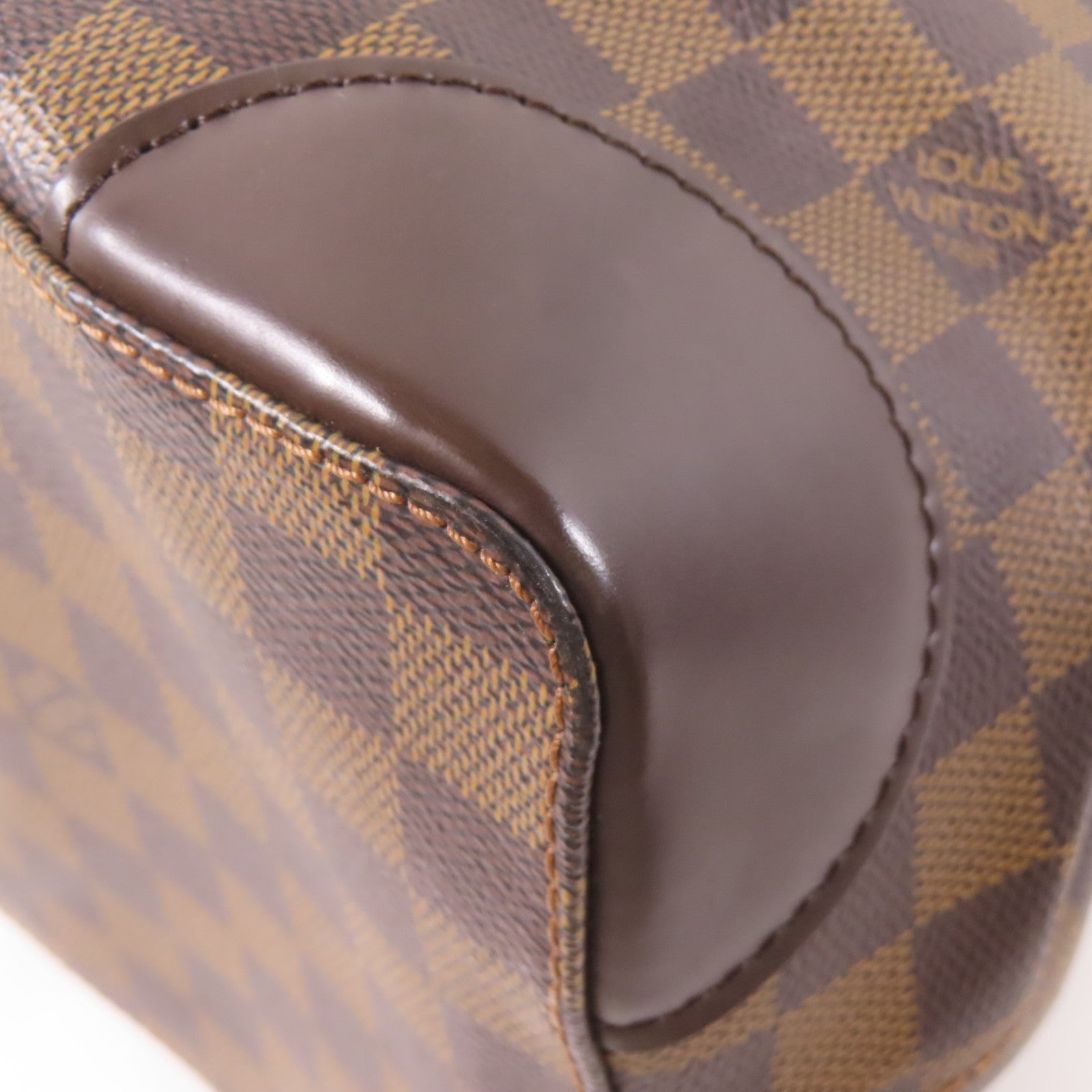 LOUIS VUITTON 【激減優惠】Damier Hampstead MM金扣手挽袋/肩背袋啡色