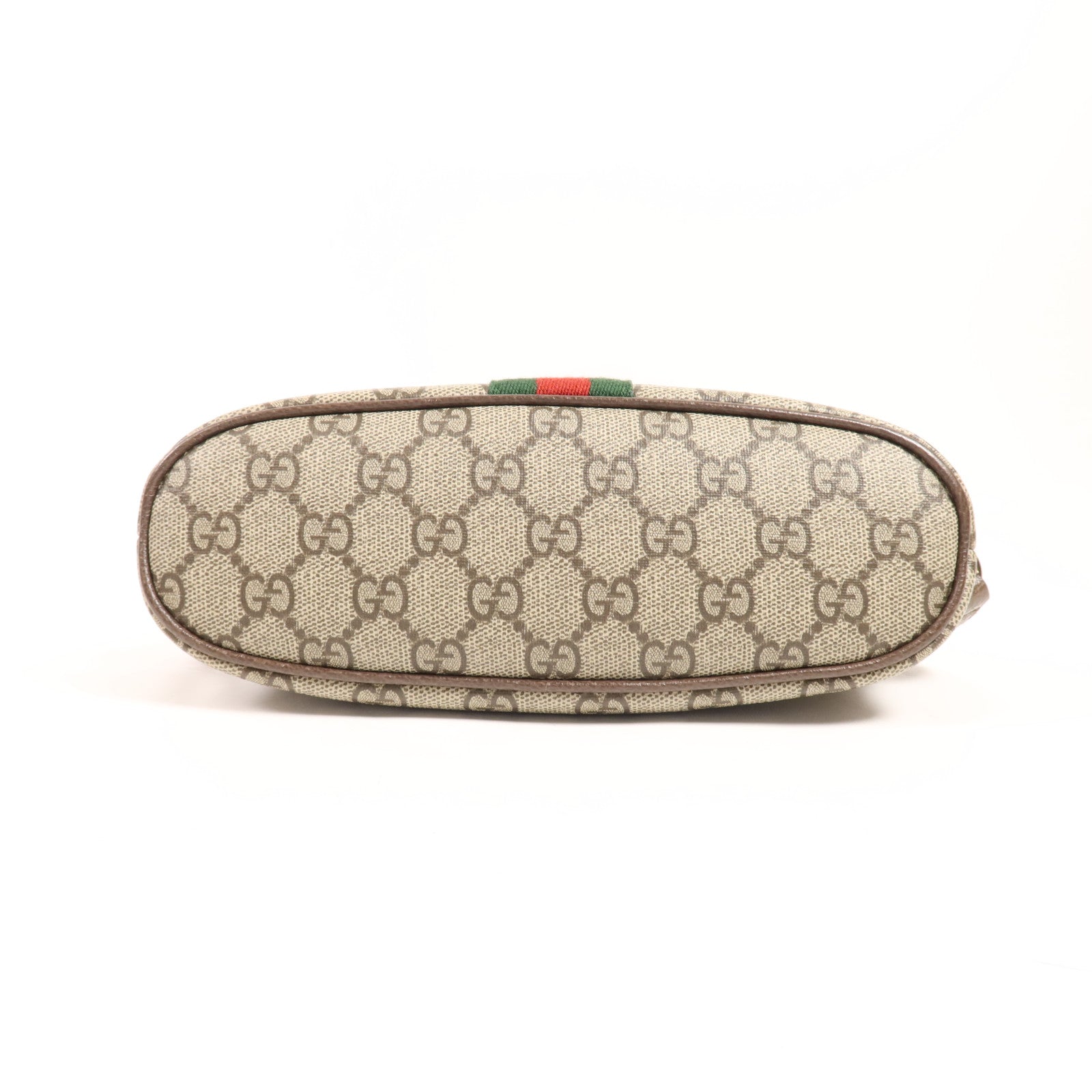 GUCCI 塗層帆布Ophidia GG金扣肩背袋