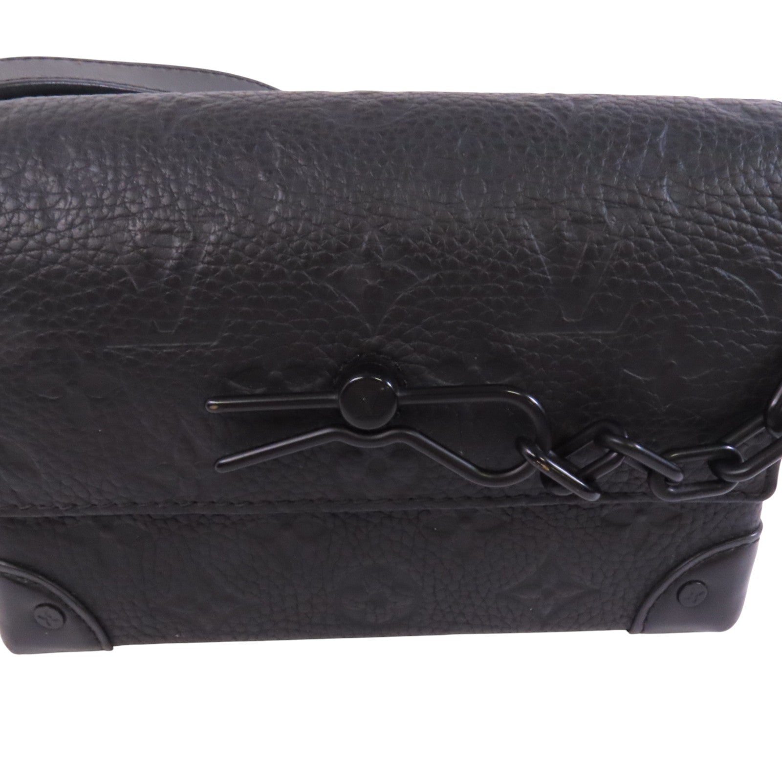 LOUIS VUITTON Monogram Taurillon Steamer Bag肩背袋