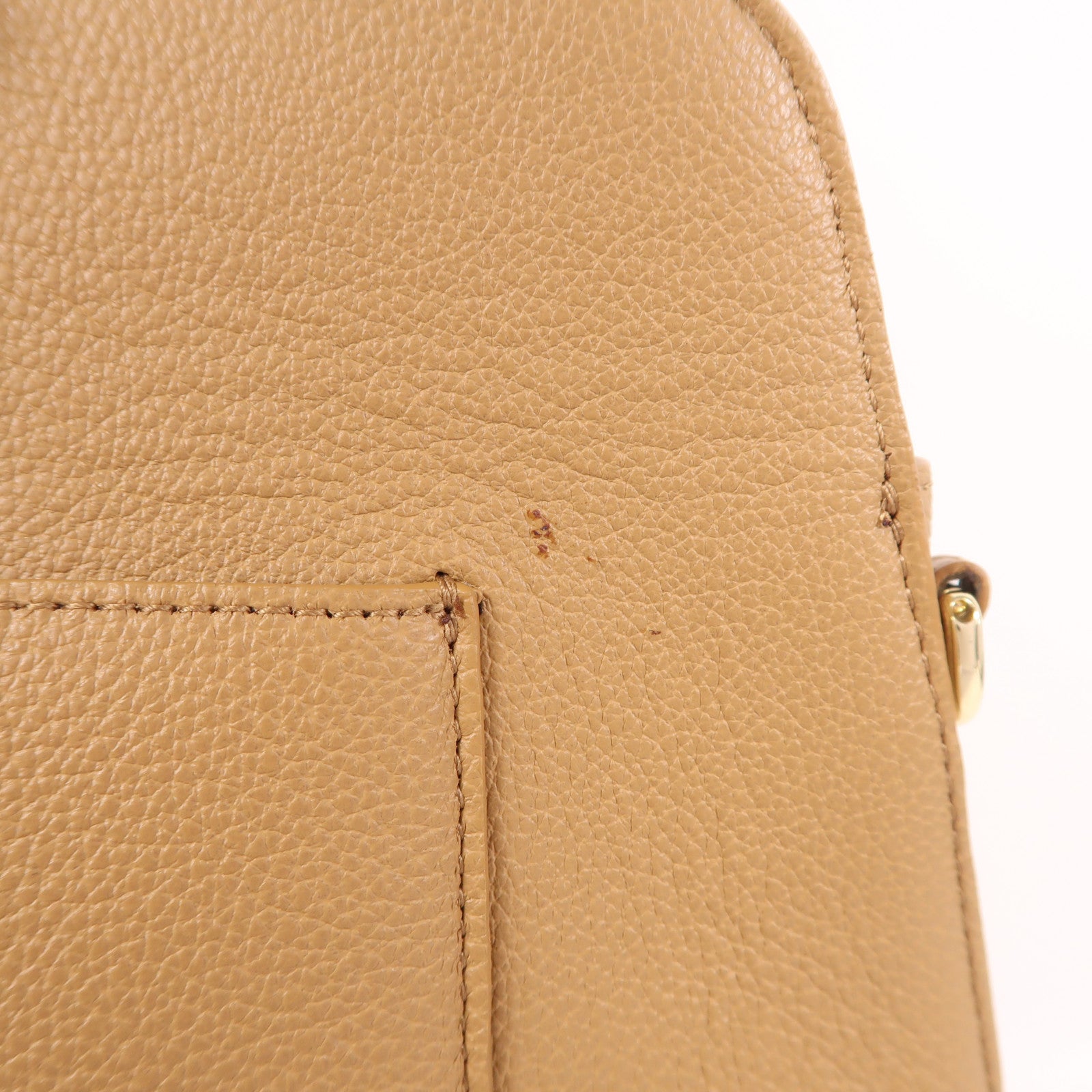 Furla 牛皮皮革2 Way Shoulder金扣手挽肩背兩用袋