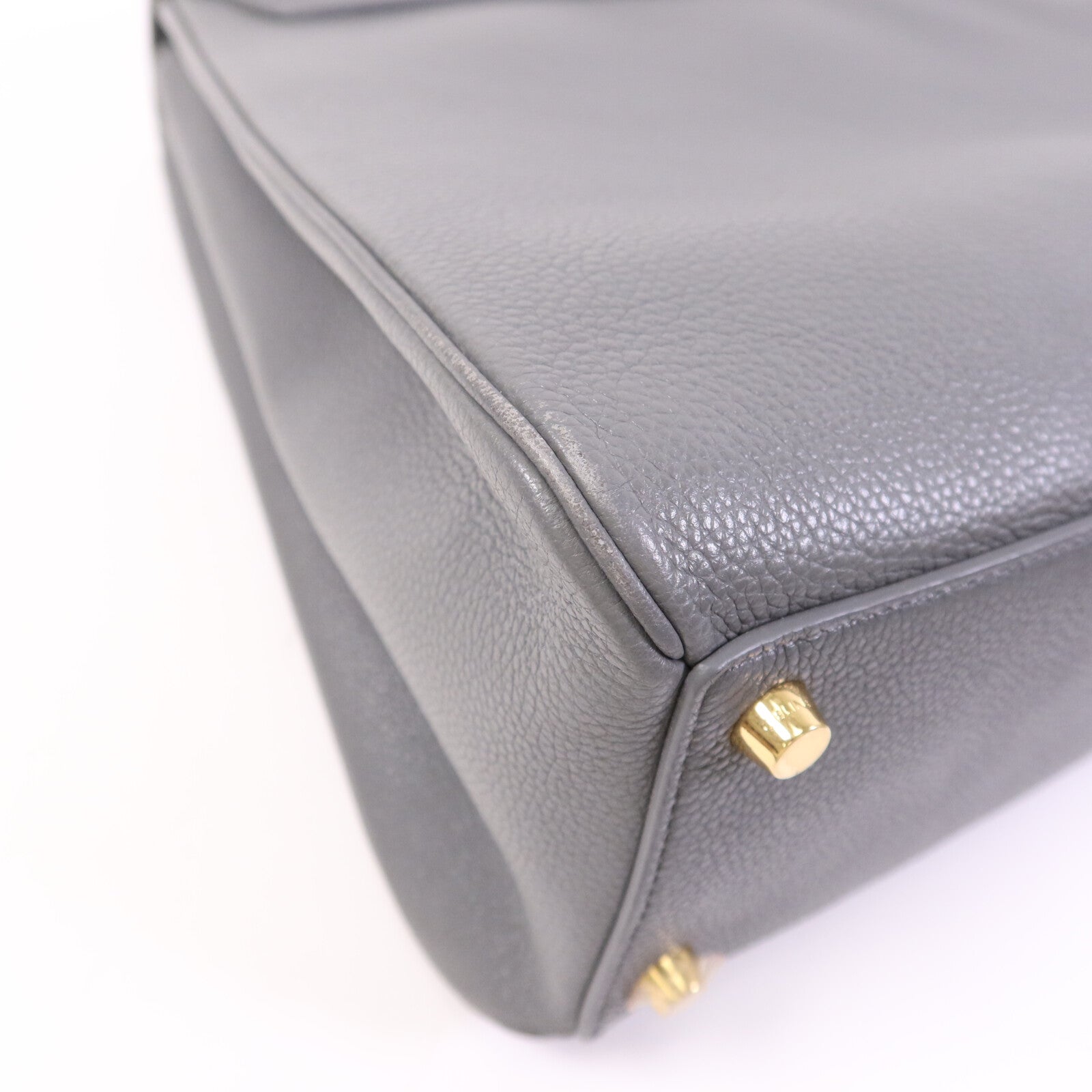 CELINE 牛皮皮革Large 16 Bag金扣手挽肩背兩用袋