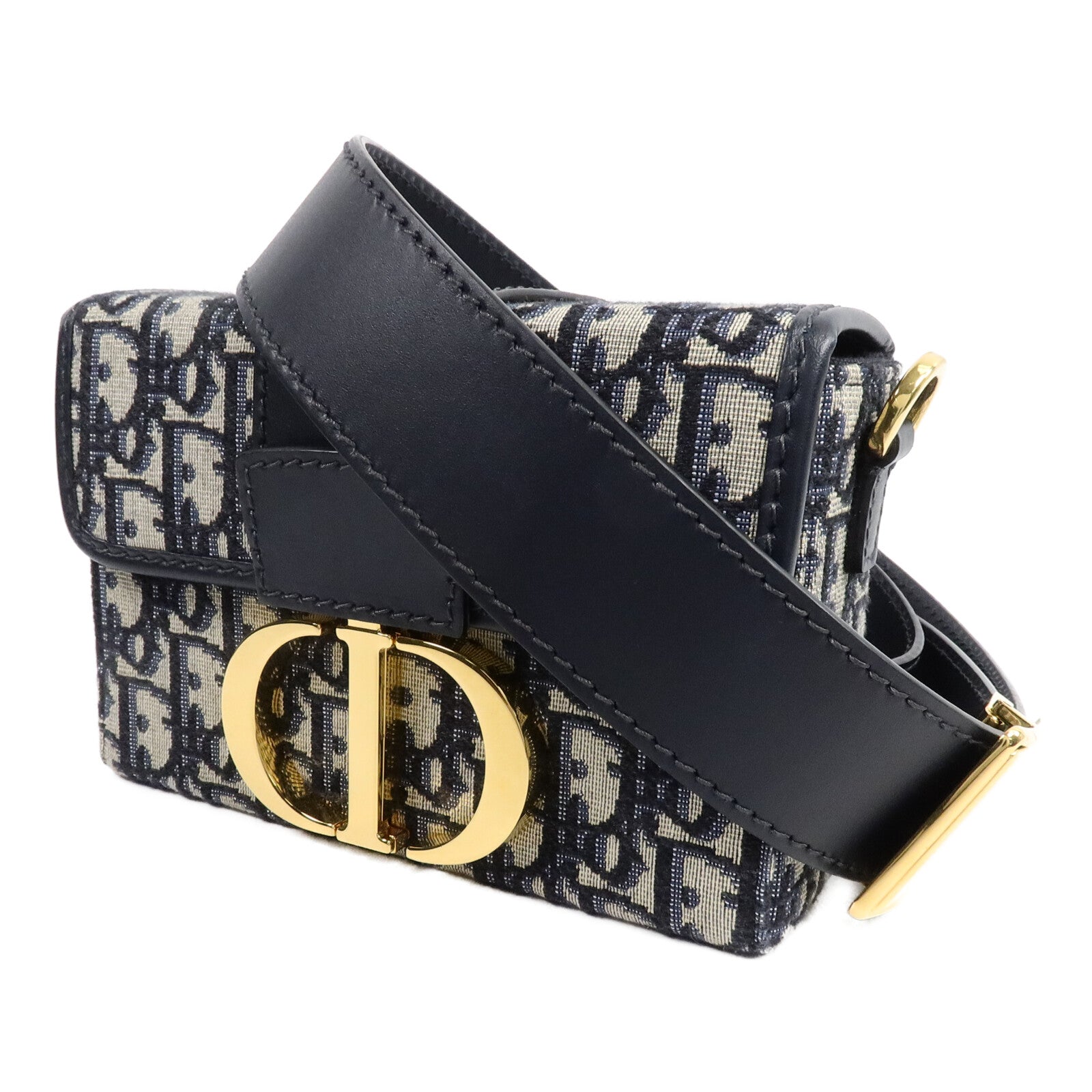 Dior 帆布Montaigne 30 Mini肩背袋