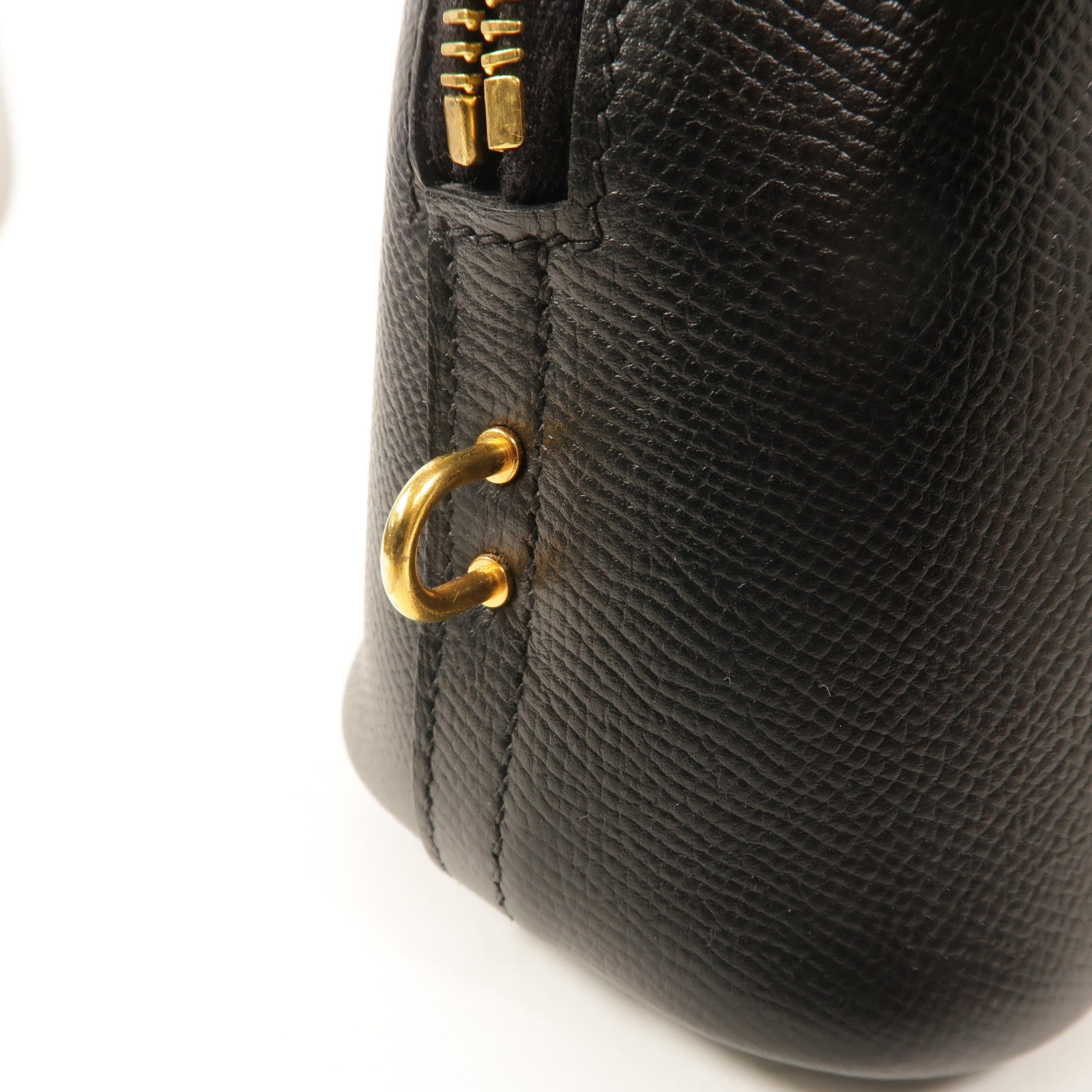 HERMES Epsom皮革Bolide 1923 25㎝手挽肩背兩用袋Noir