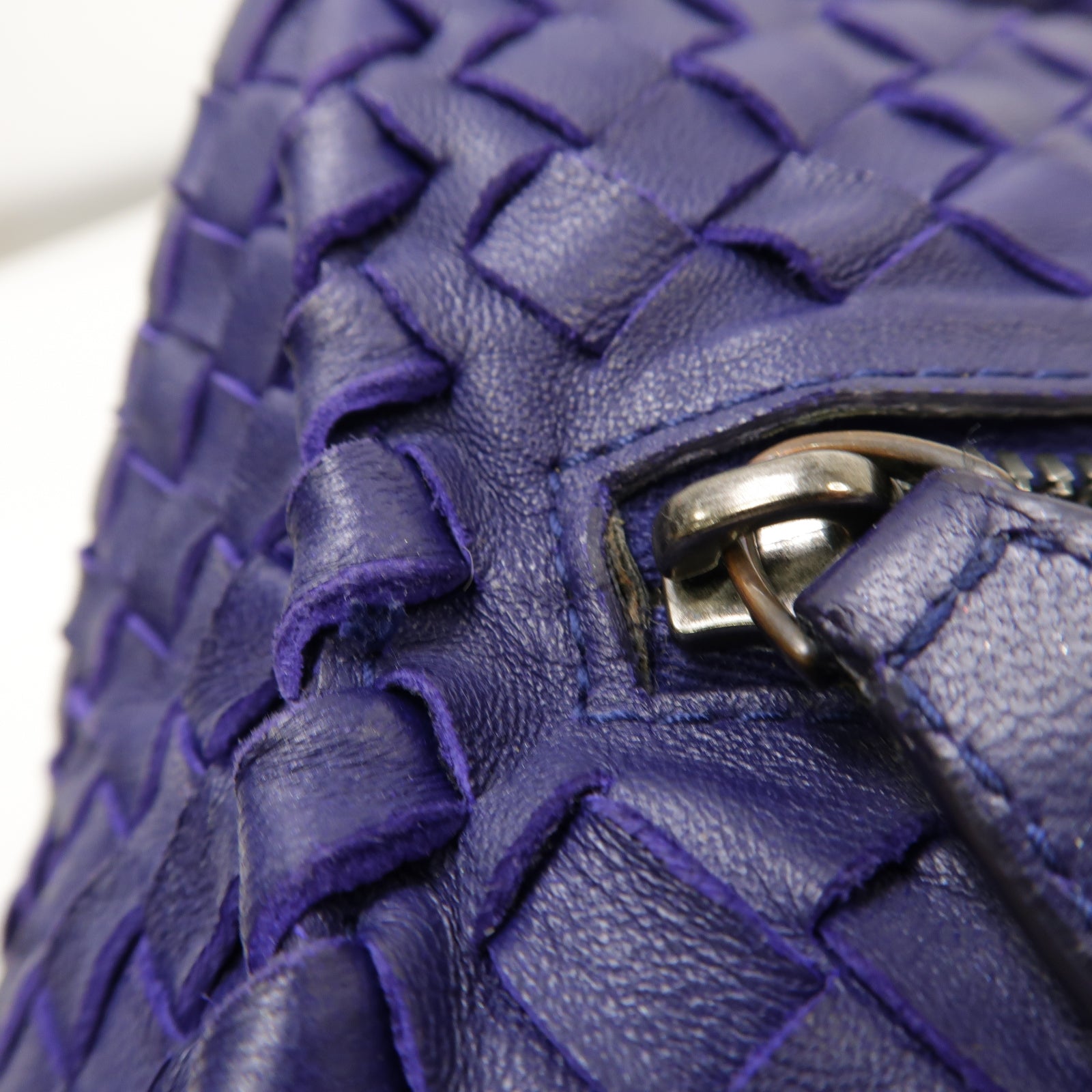 BOTTEGA VENETA 【激減優惠】織紋牛皮皮革Tote Bag金扣手挽袋