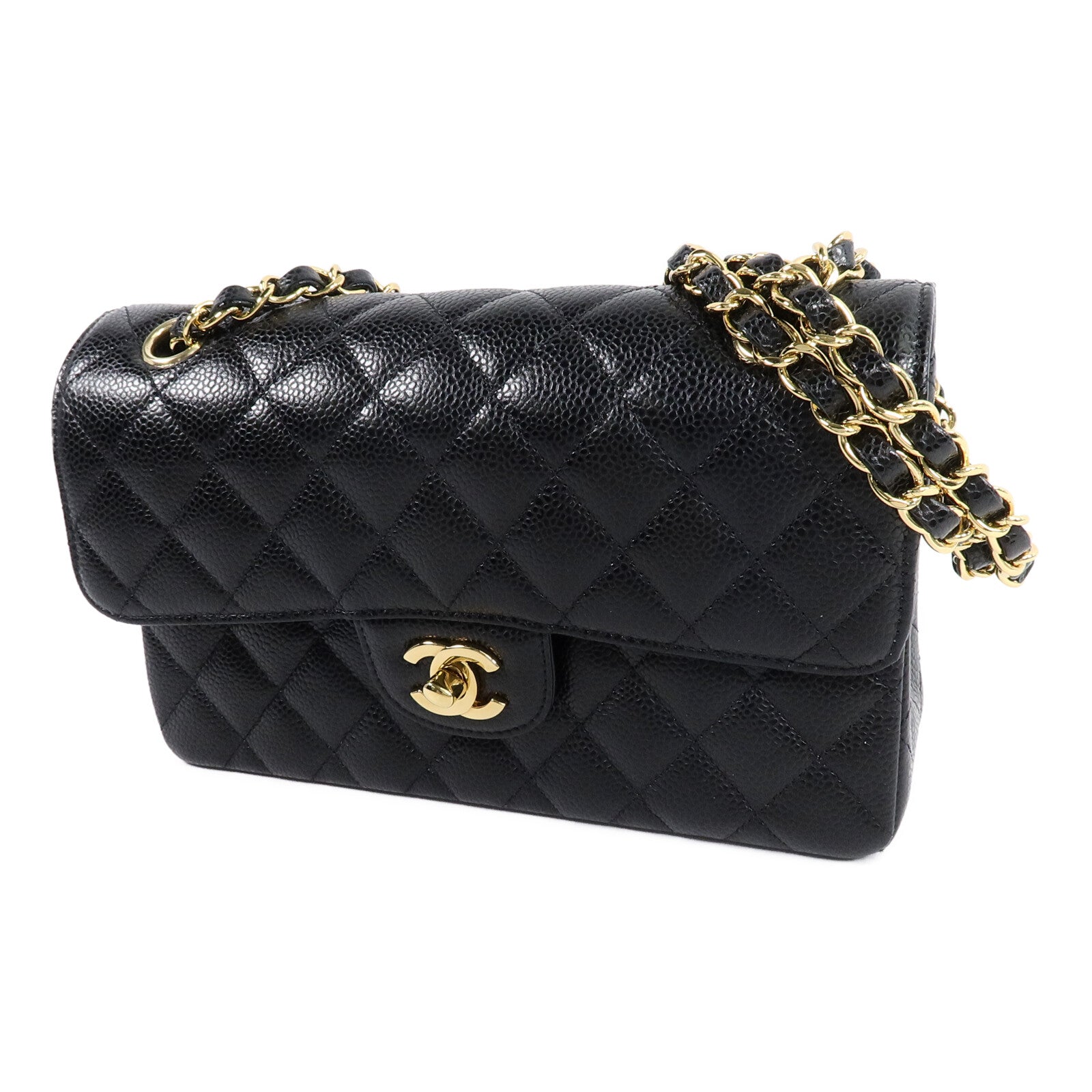 CHANEL 牛皮皮革Classic 23鏈帶肩背袋
