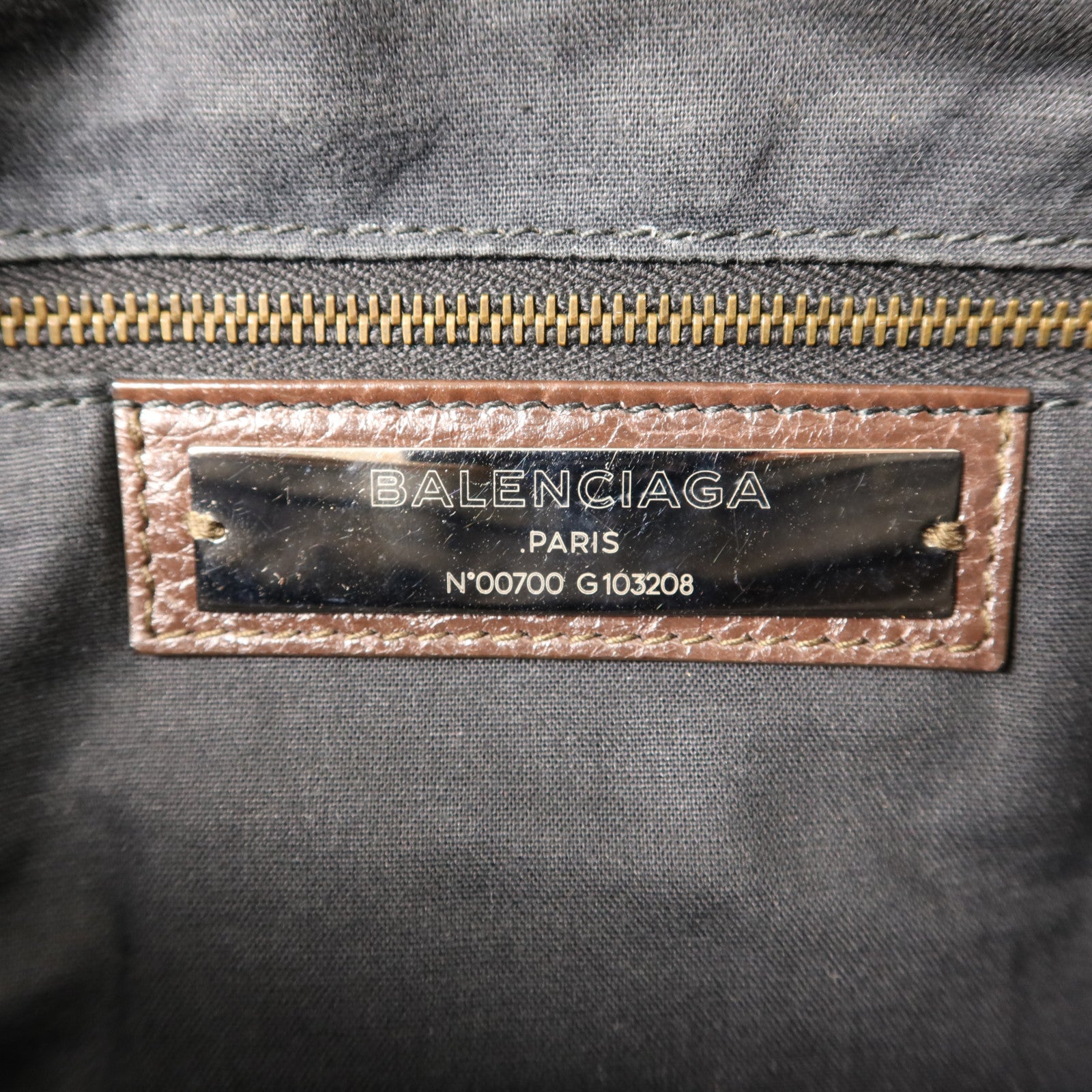 BALENCIAGA 牛皮皮革Le City手挽肩背兩用袋
