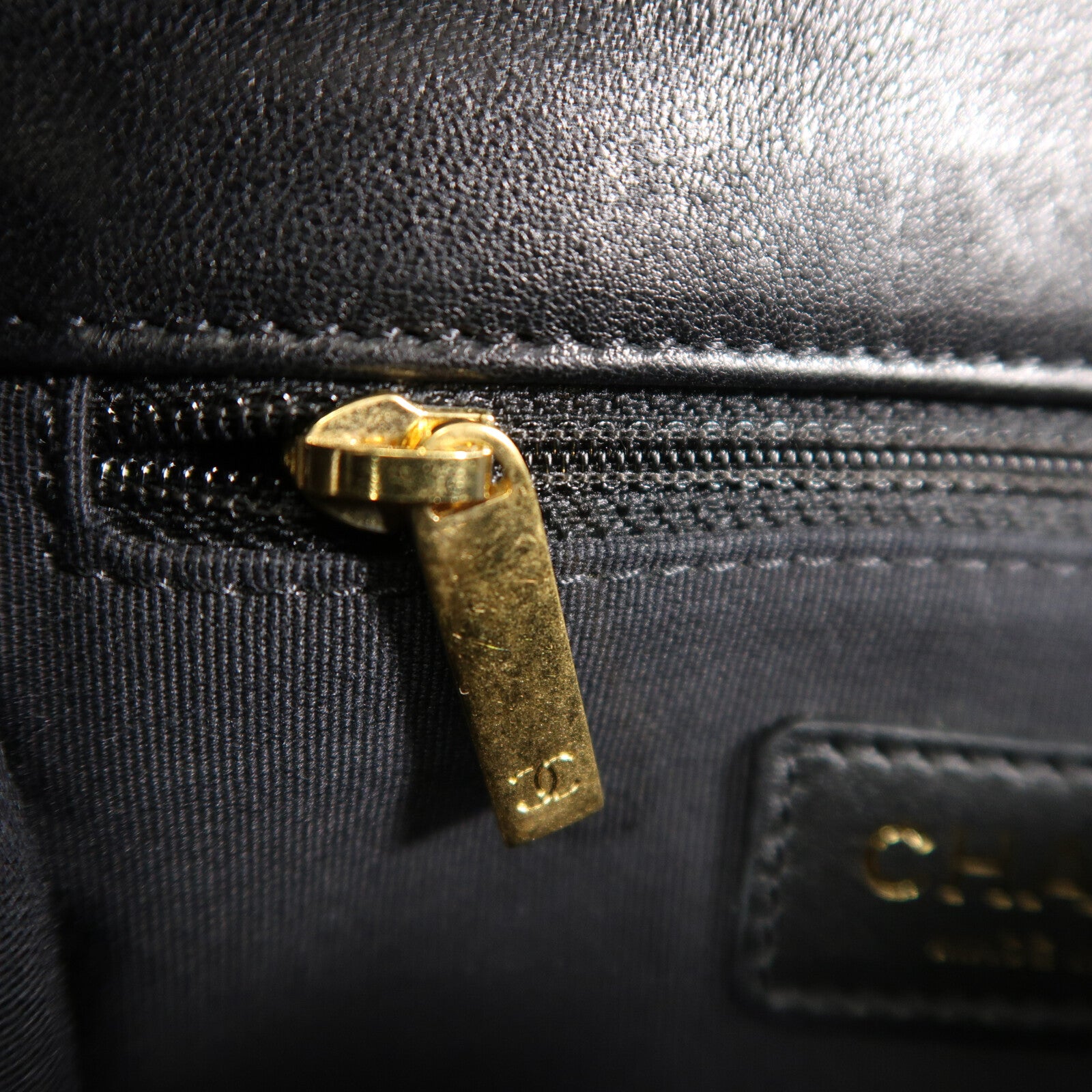 CHANEL 牛皮皮革Shoulder Bag鏈帶手挽肩背兩用袋
