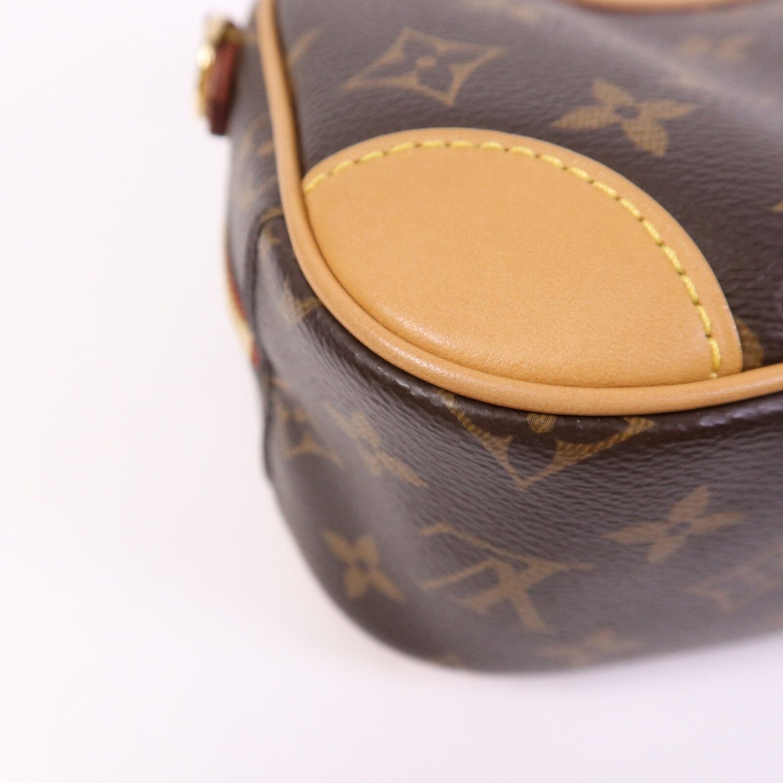 LOUIS VUITTON Monogram Deauville Mini金扣肩背袋