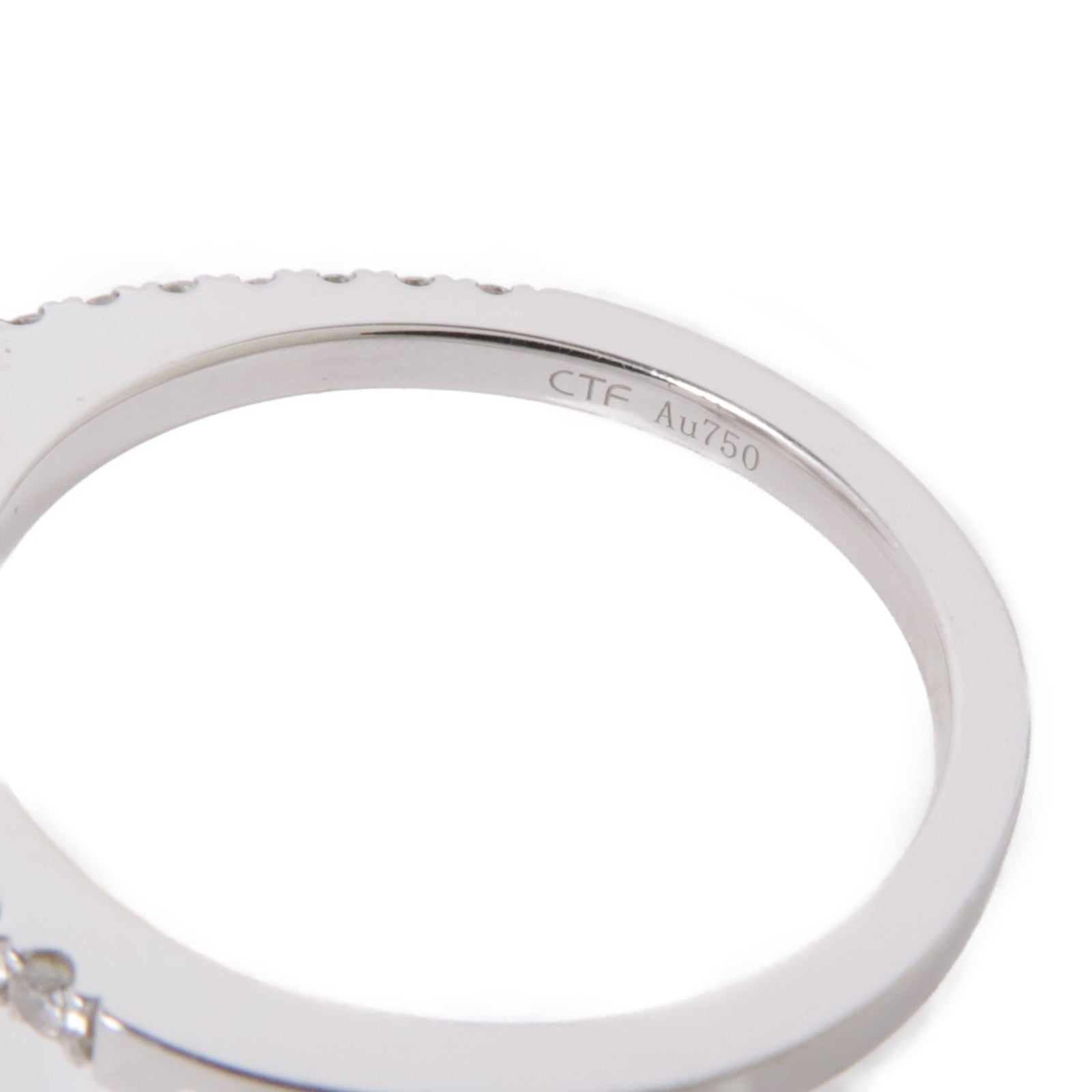 JEWELRY 18K白金Diamond Ring鑽石戒指US#6