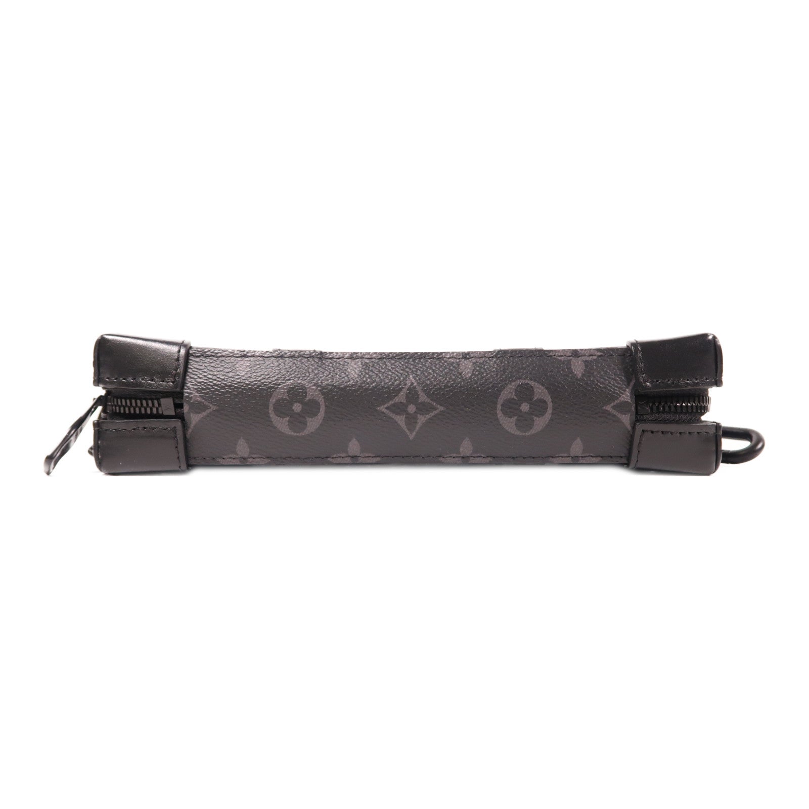 LOUIS VUITTON Monogram Eclipse Soft Trunk Wallet肩背袋黑色