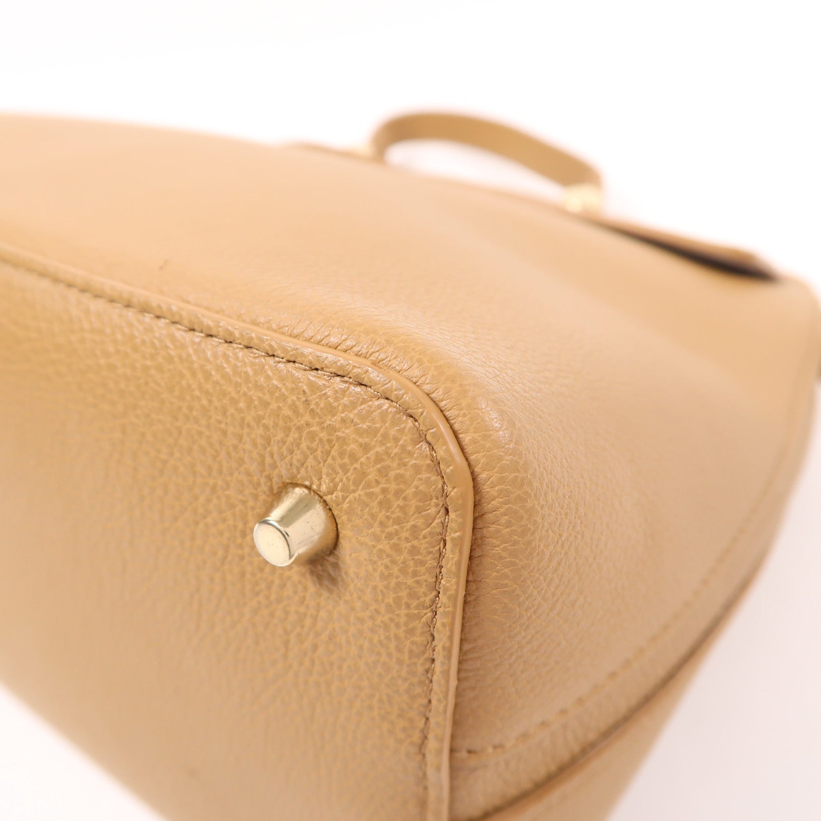 Furla 牛皮皮革2 Way Shoulder金扣手挽肩背兩用袋