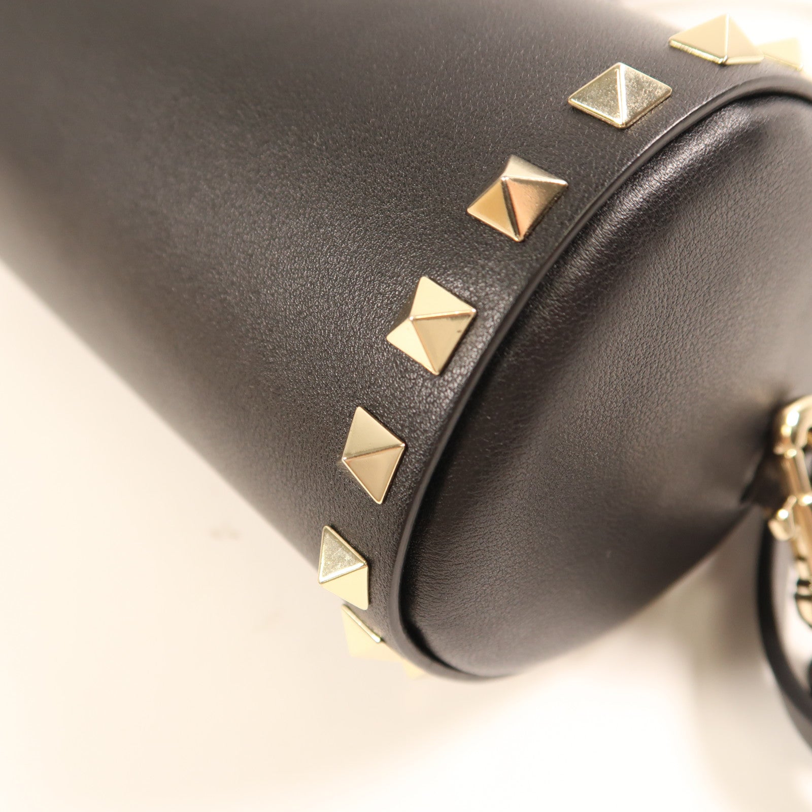 Valentino 【激減優惠】牛皮皮革Shoulder Bag金扣肩背袋