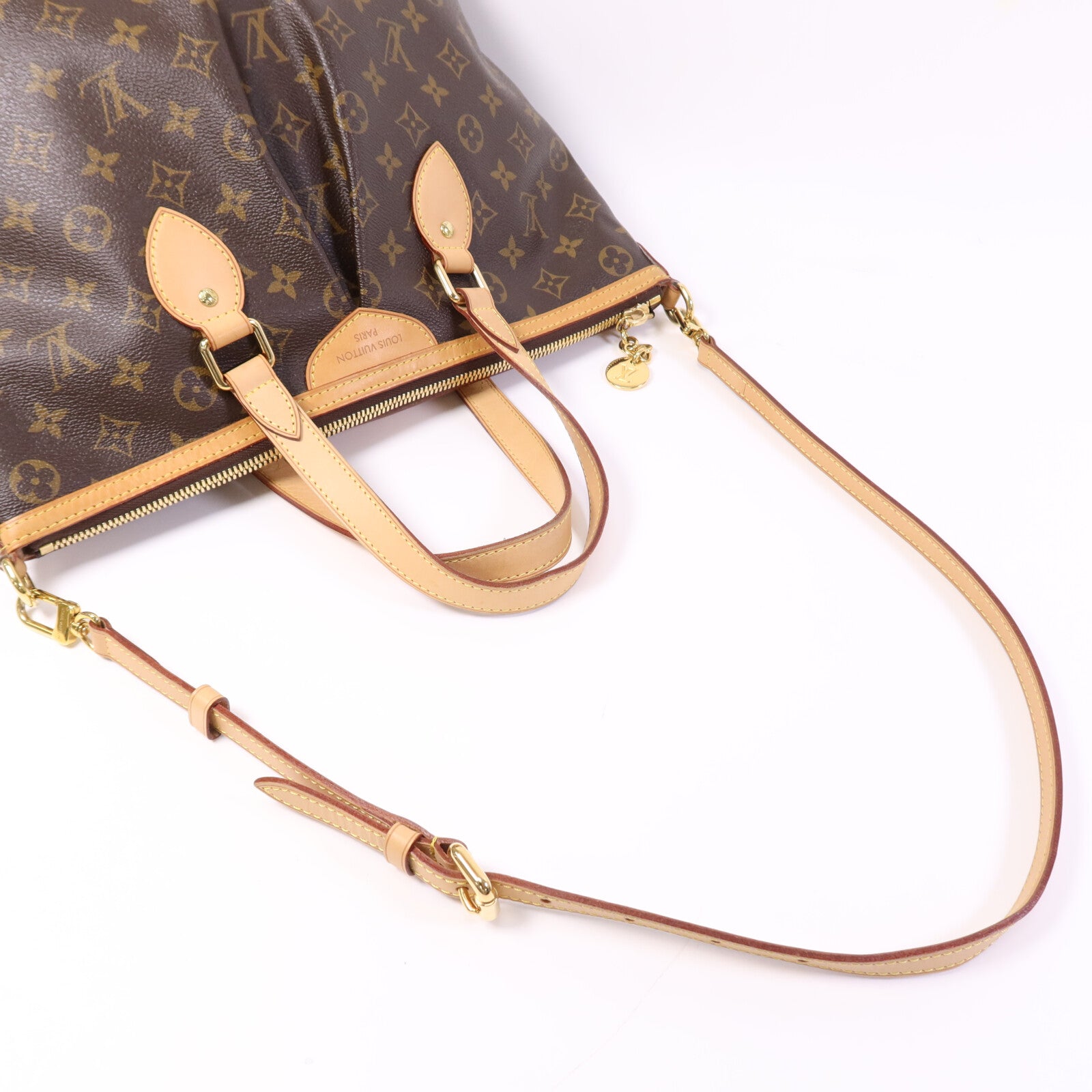 LOUIS VUITTON Monogram Palermo PM金扣手挽肩背兩用袋