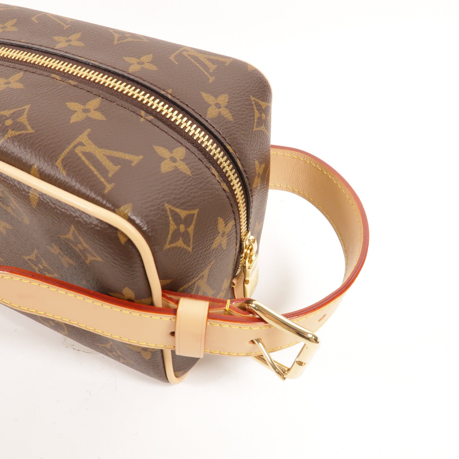 LOUIS VUITTON Monogram Trousse Toilette Locker Dopp Kit手挽袋